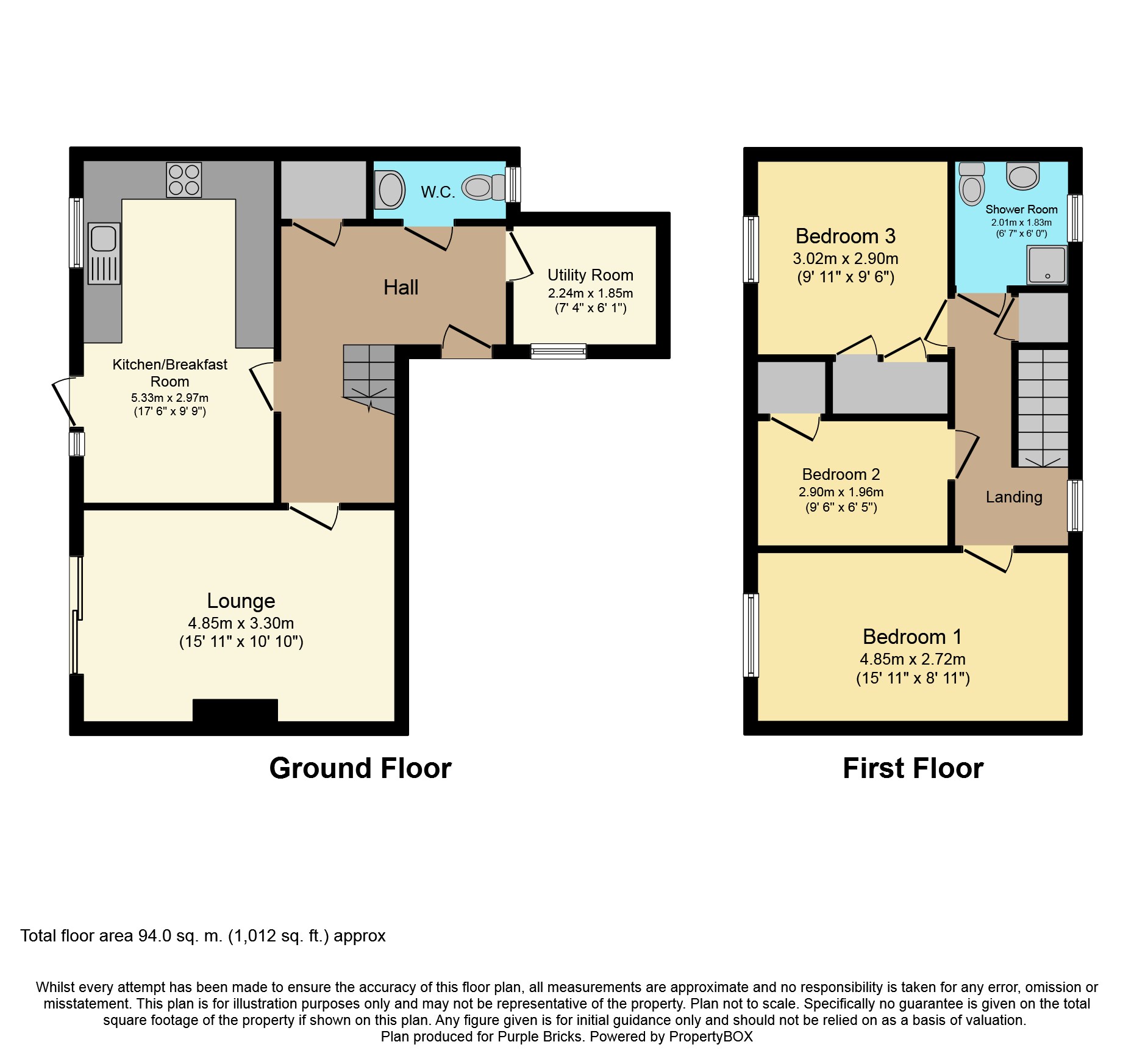 3 Bedrooms Semi-detached house for sale in Maes-Y-Felin, Wildmill, Bridgend CF31