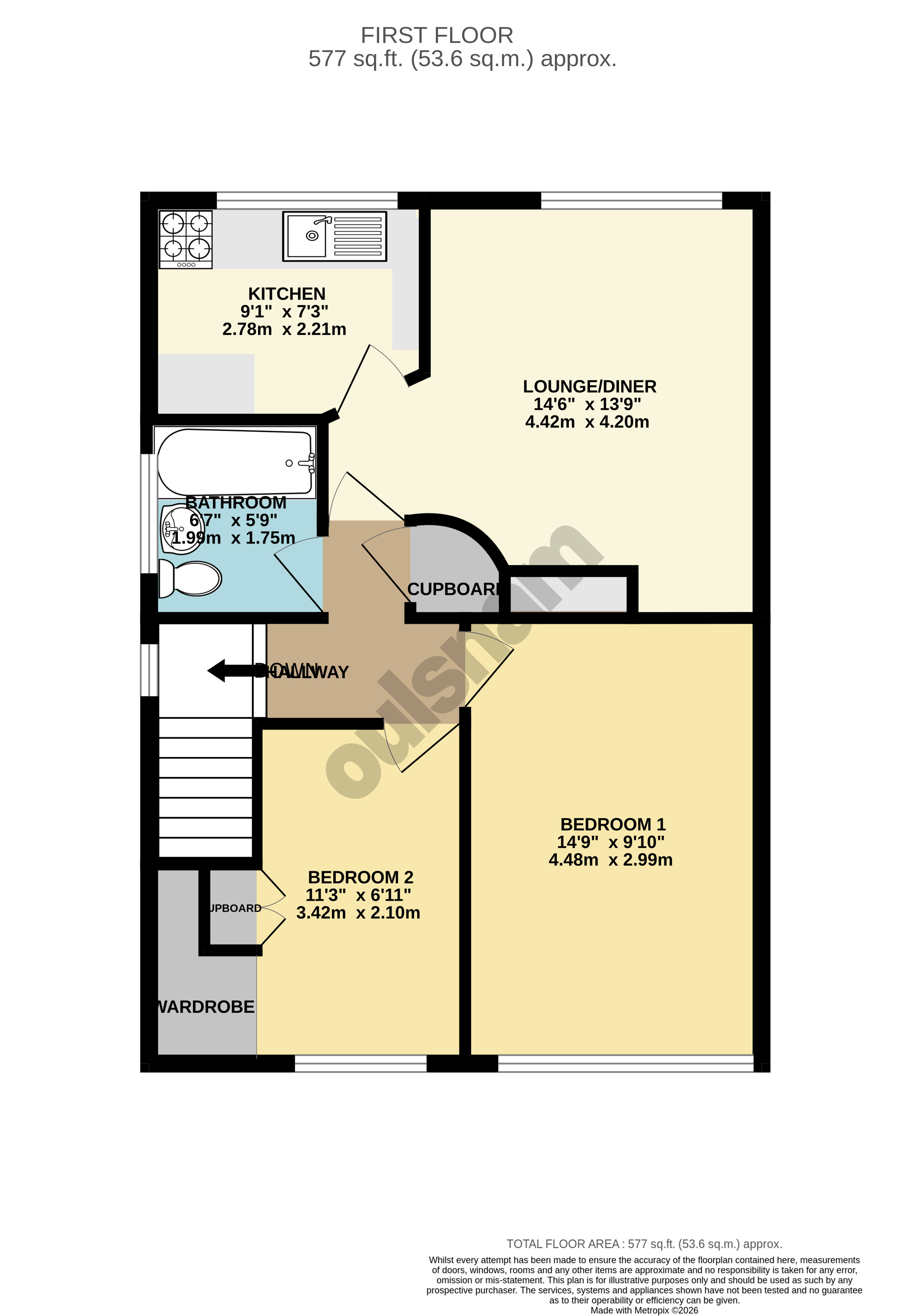 Burnside Way, Birmingham floorplan