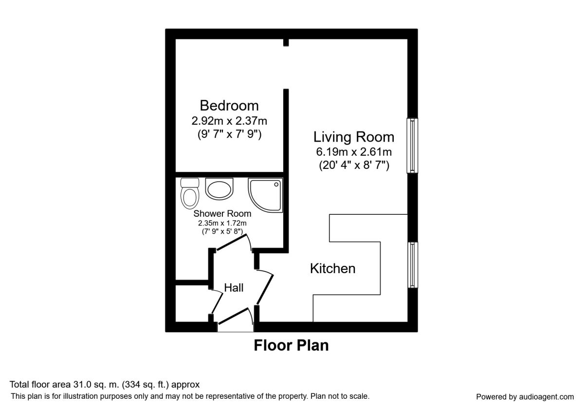 1 Bedrooms Flat to rent in Hope Close, St. Helens WA10