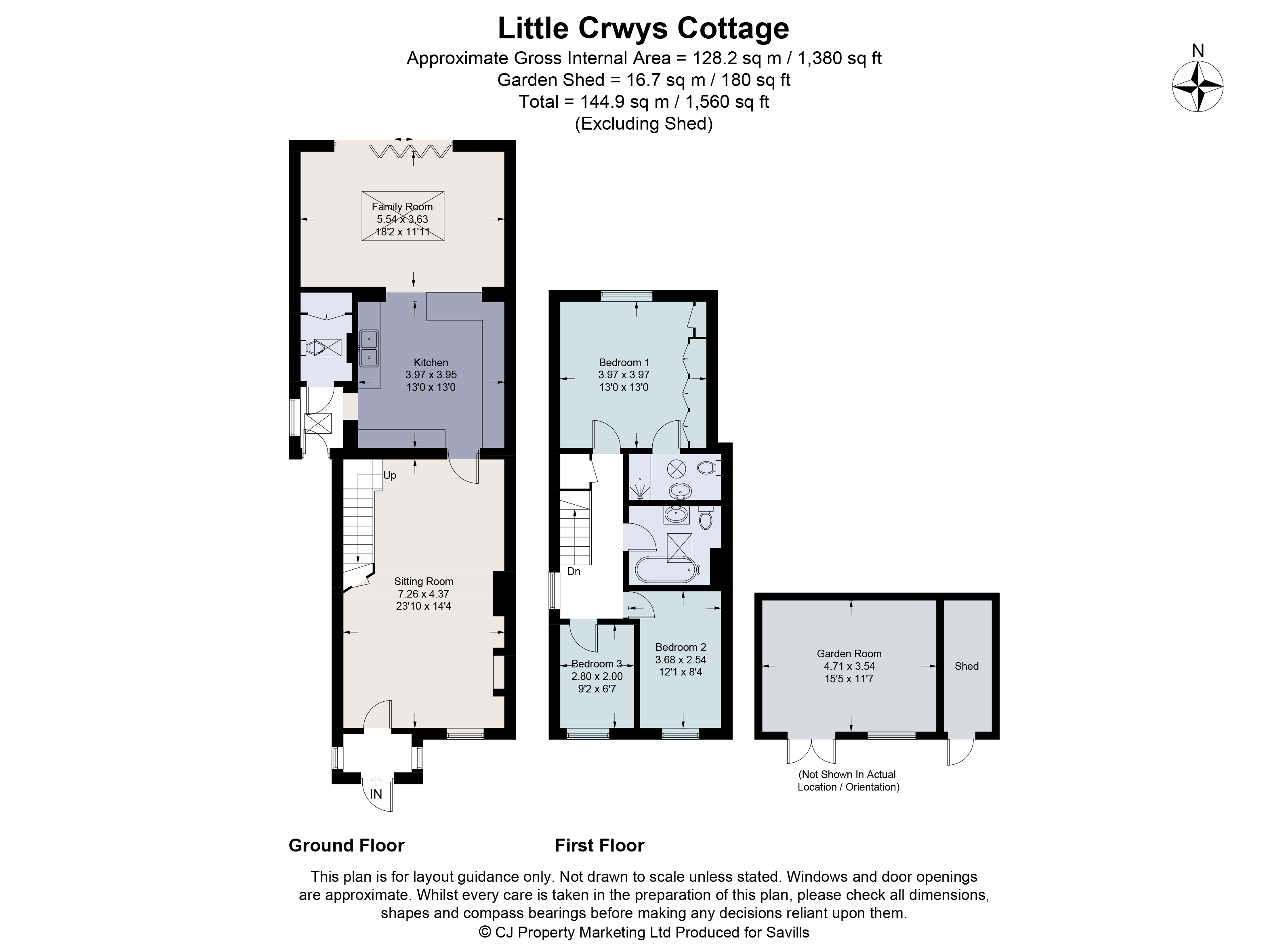 Little Crwys Cottage, 8, Heathfield Avenue, Henley-on-Thames floorplan