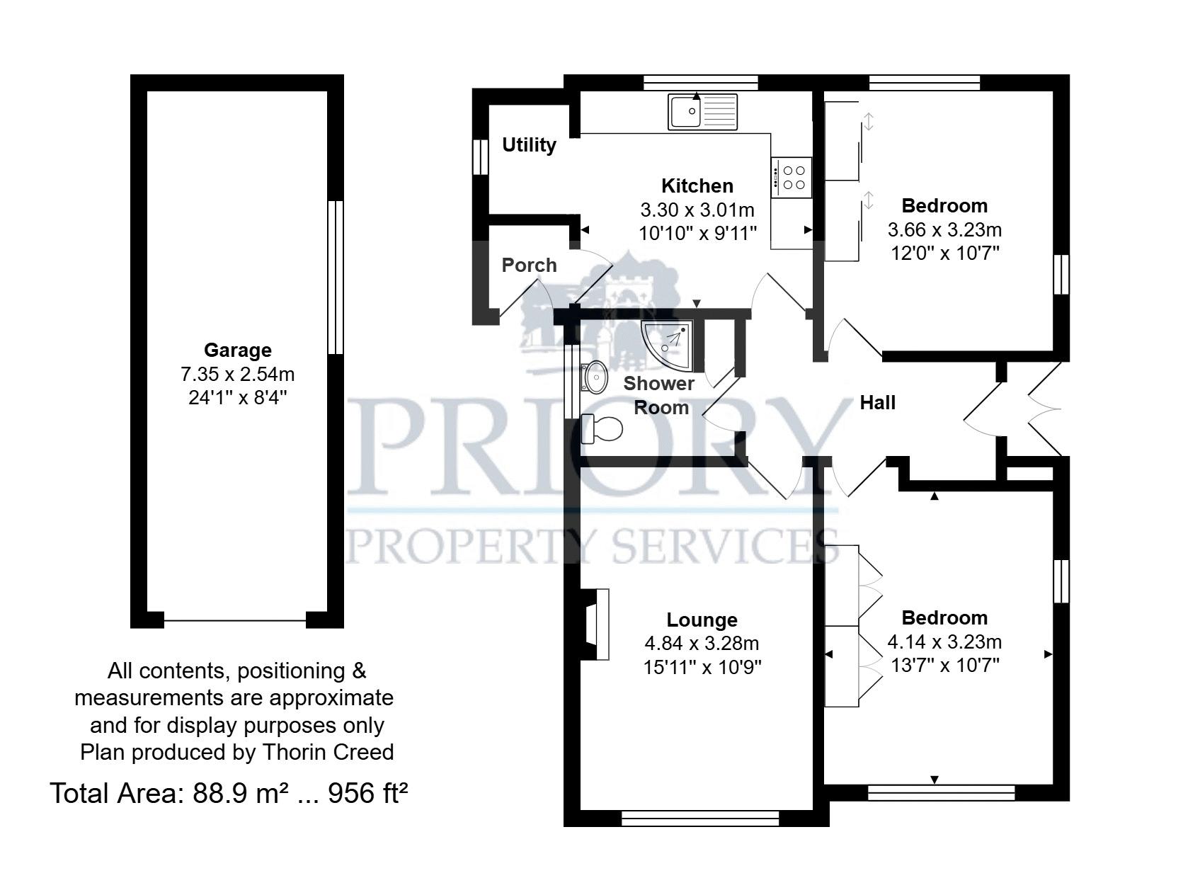 9, Leek Lane, Biddulph Moor floorplan