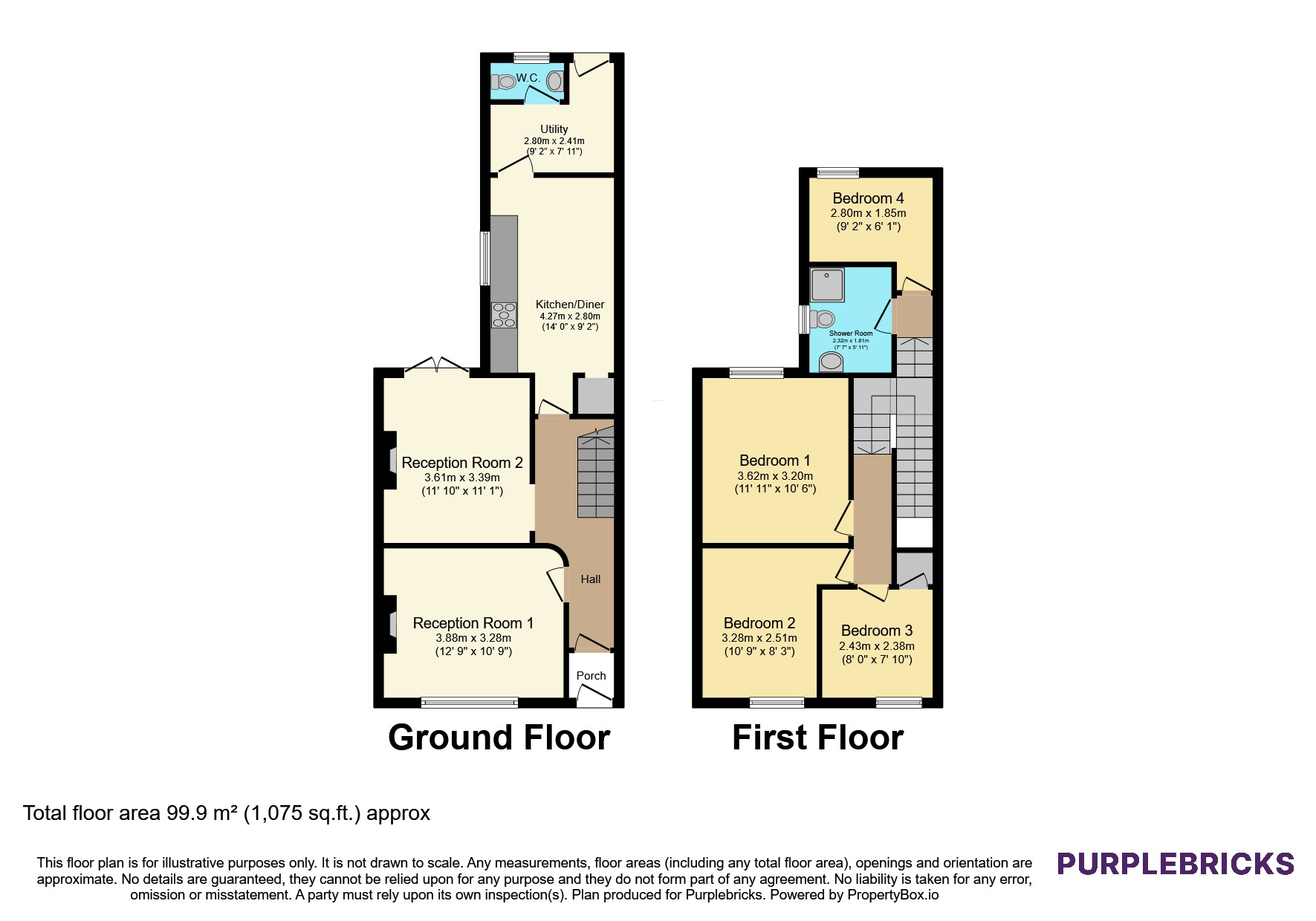 25, Church Road, Burry Port floorplan