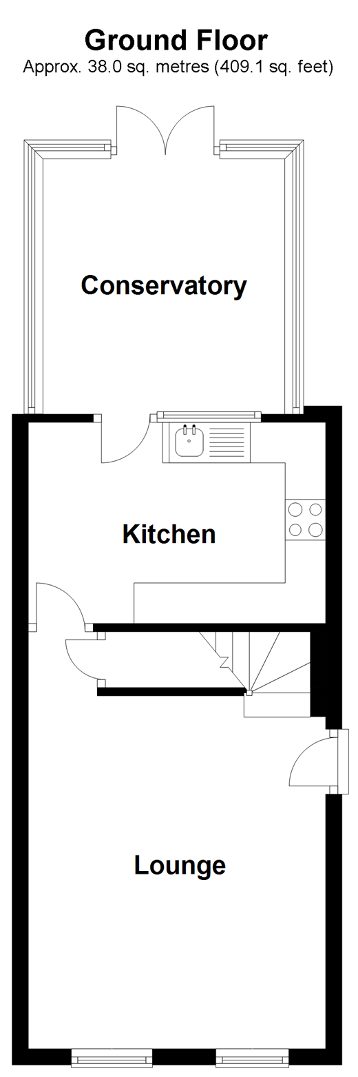 2 Bedrooms Semi-detached house for sale in Park Way, Coxheath, Maidstone, Kent ME17