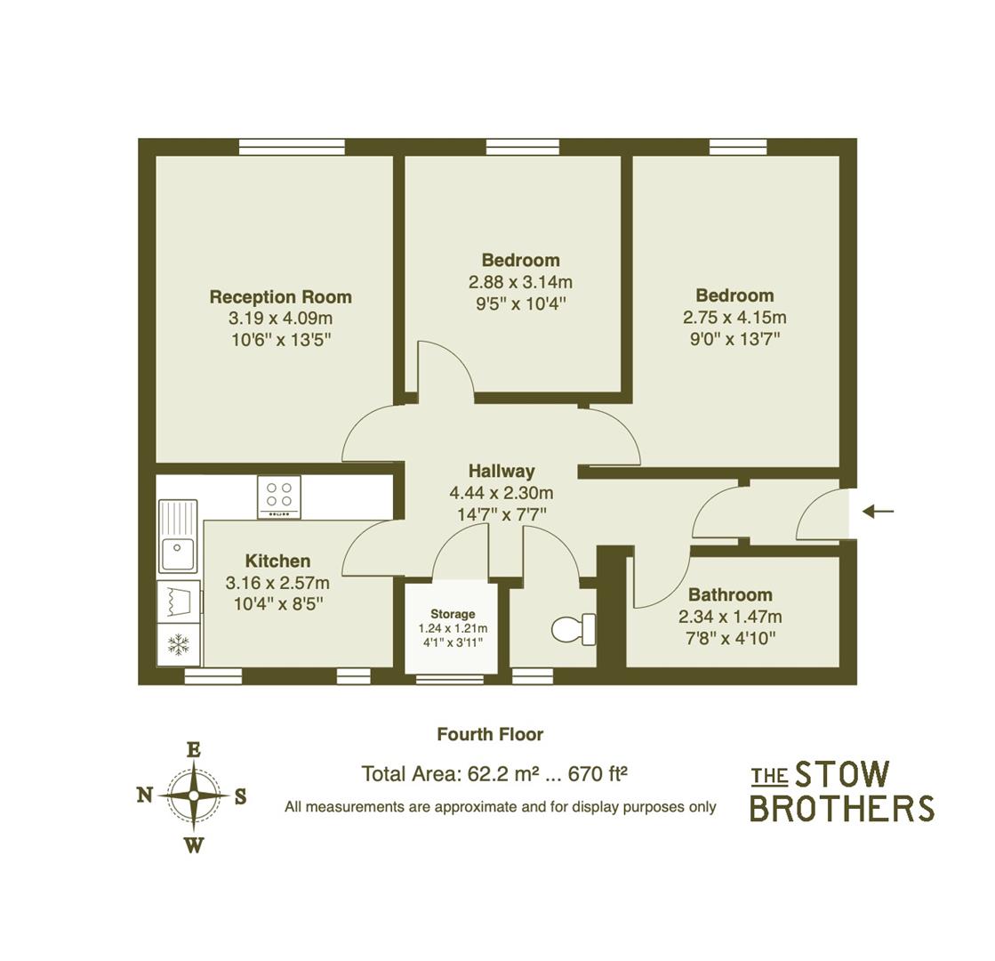 Arcola Street, Hackney floorplan