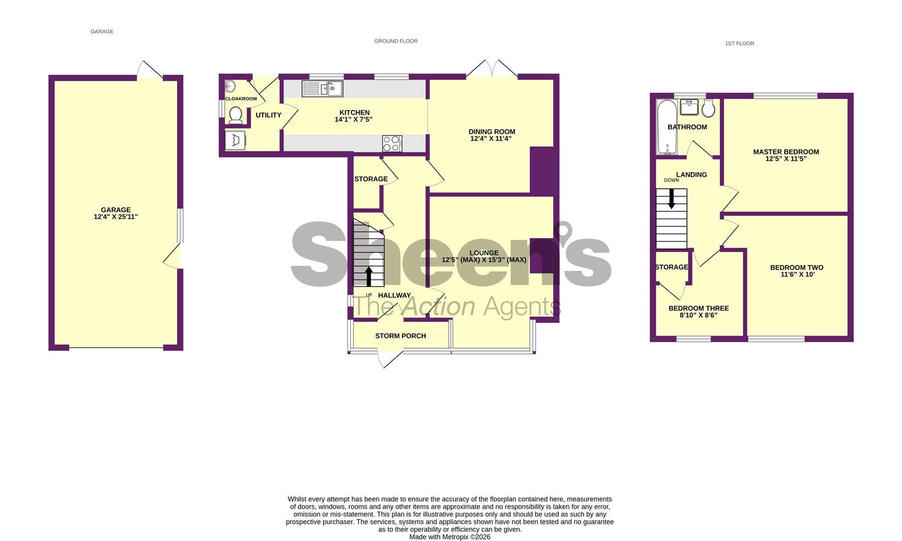 20, Byng Crescent, Thorpe-Le-Soken floorplan
