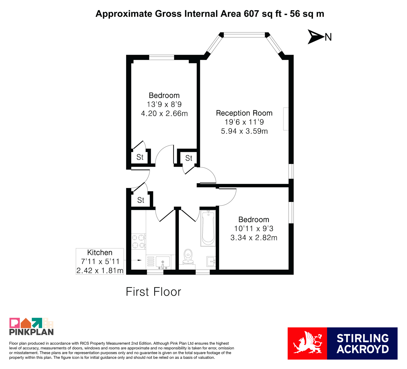 Flat 78, Belvedere Court, 372-374, Upper Richmond Road, London floorplan