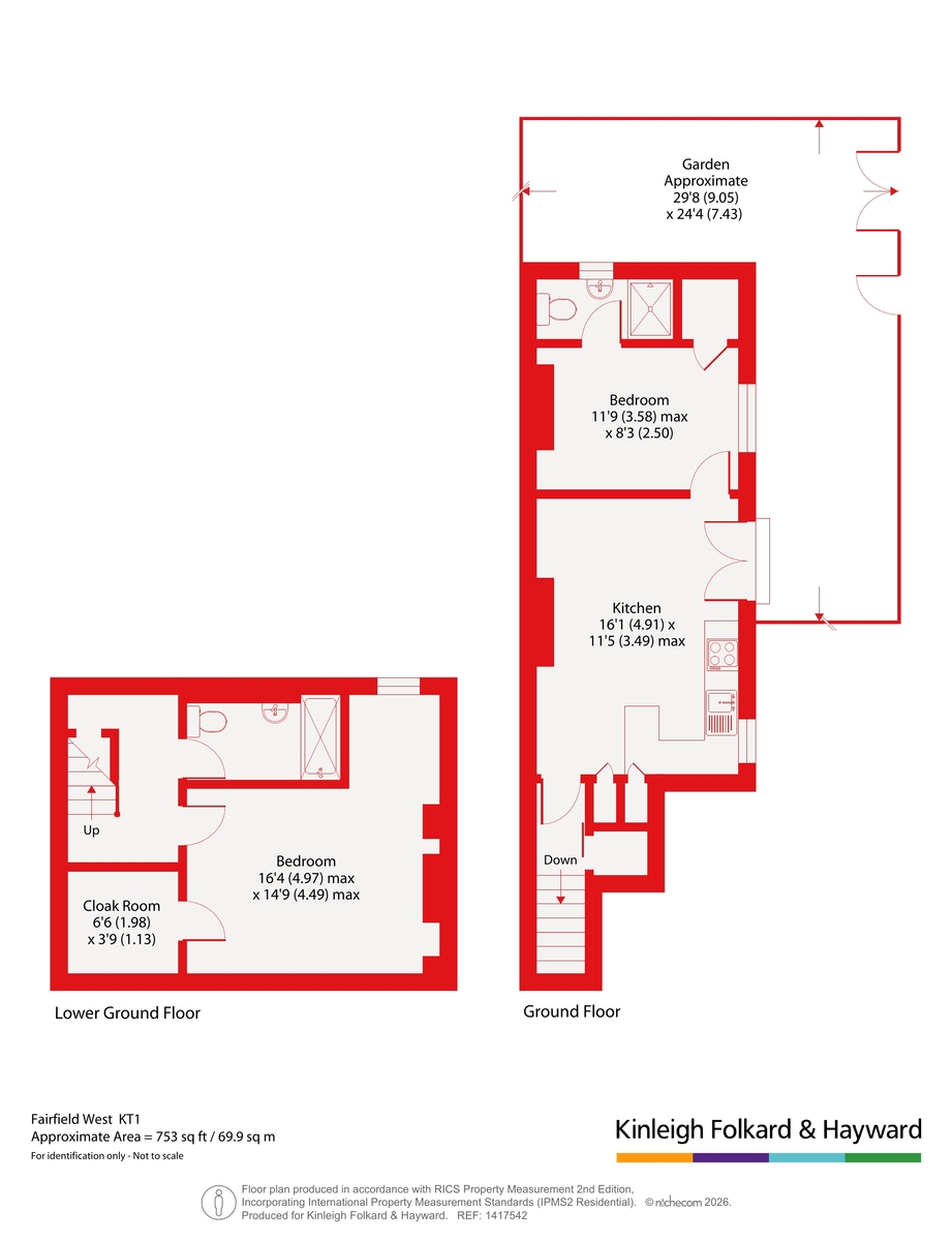 Flat 3, 5, Fairfield West, Kingston upon Thames floorplan