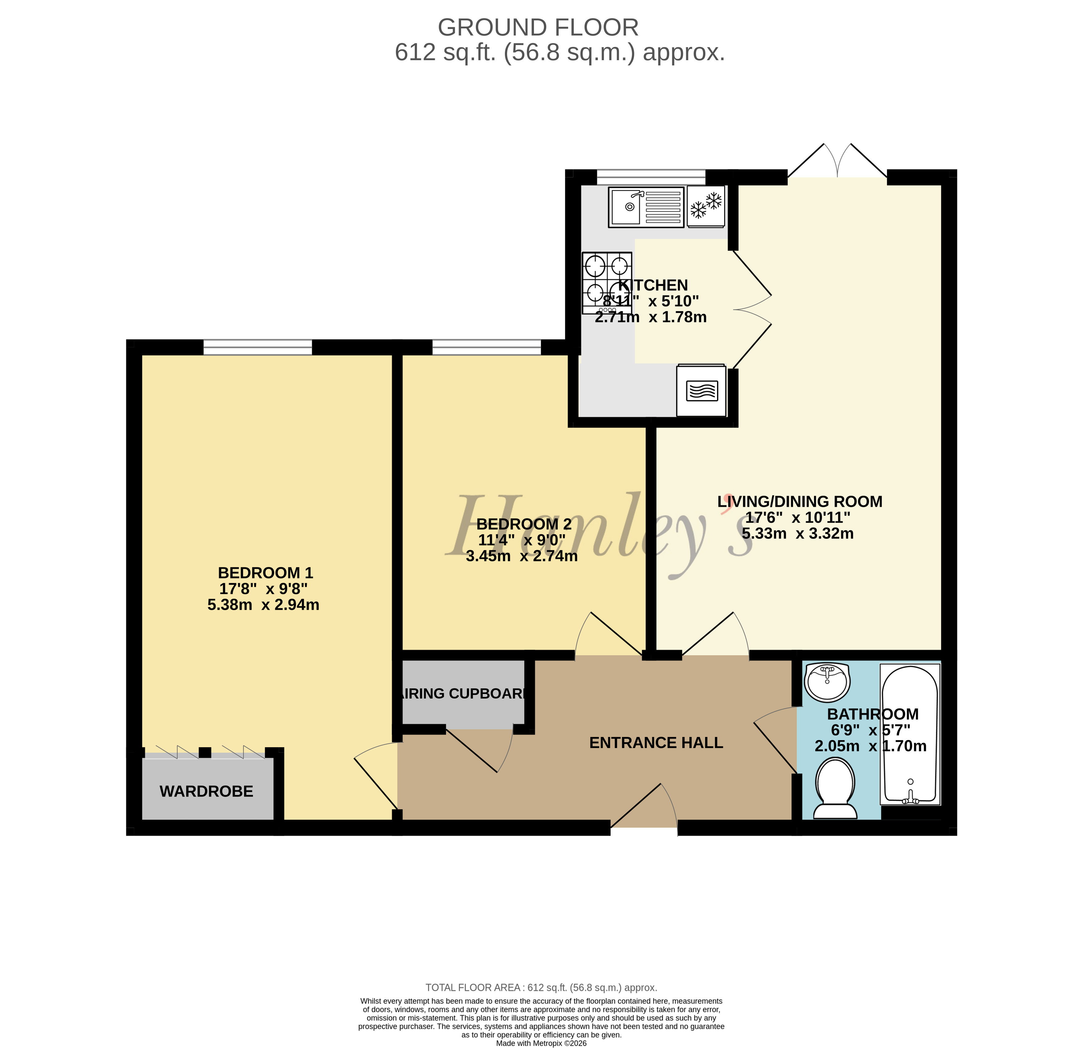 6, Cobbett Court, Highworth floorplan