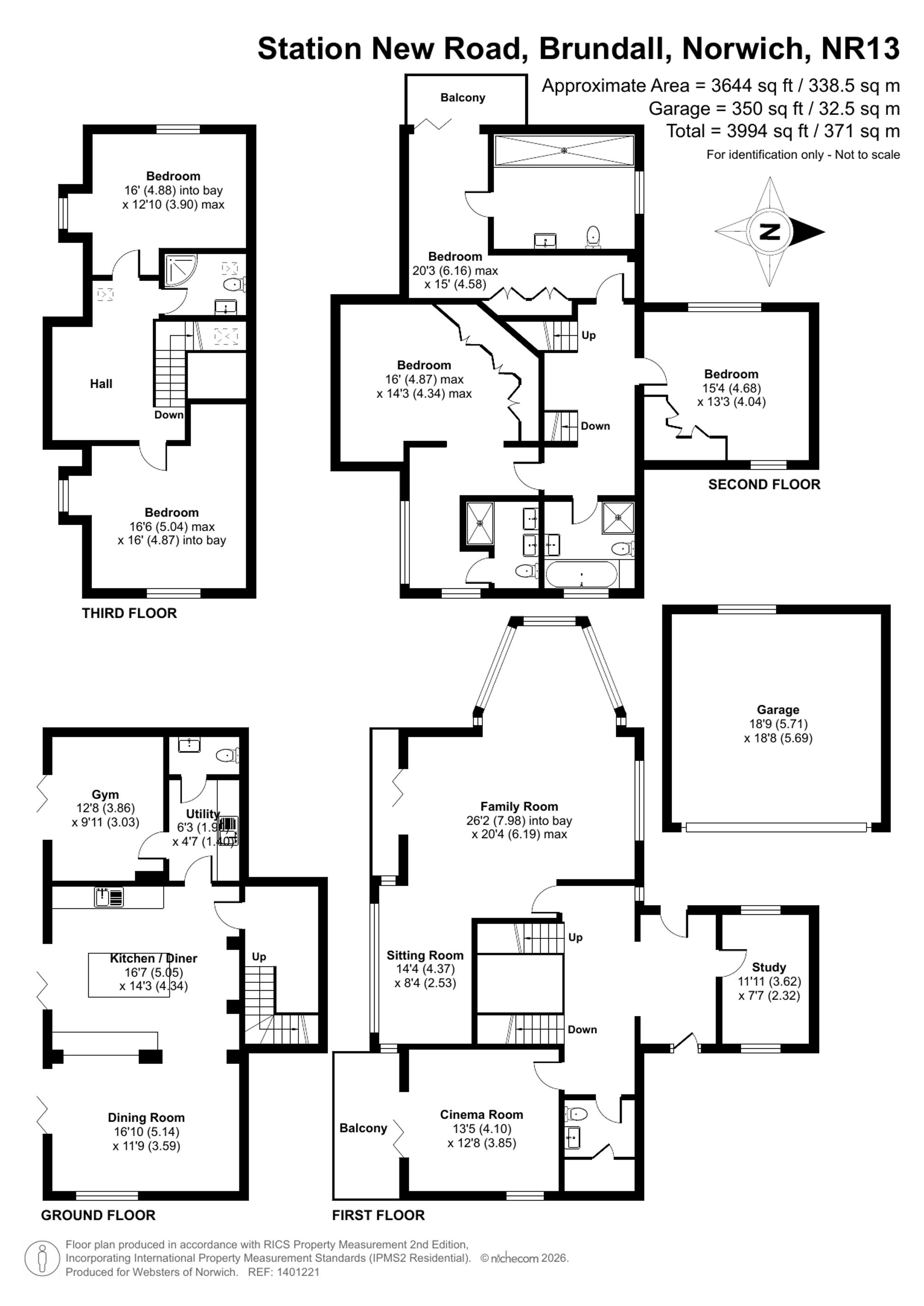 19 Station New Road, Norwich floorplan