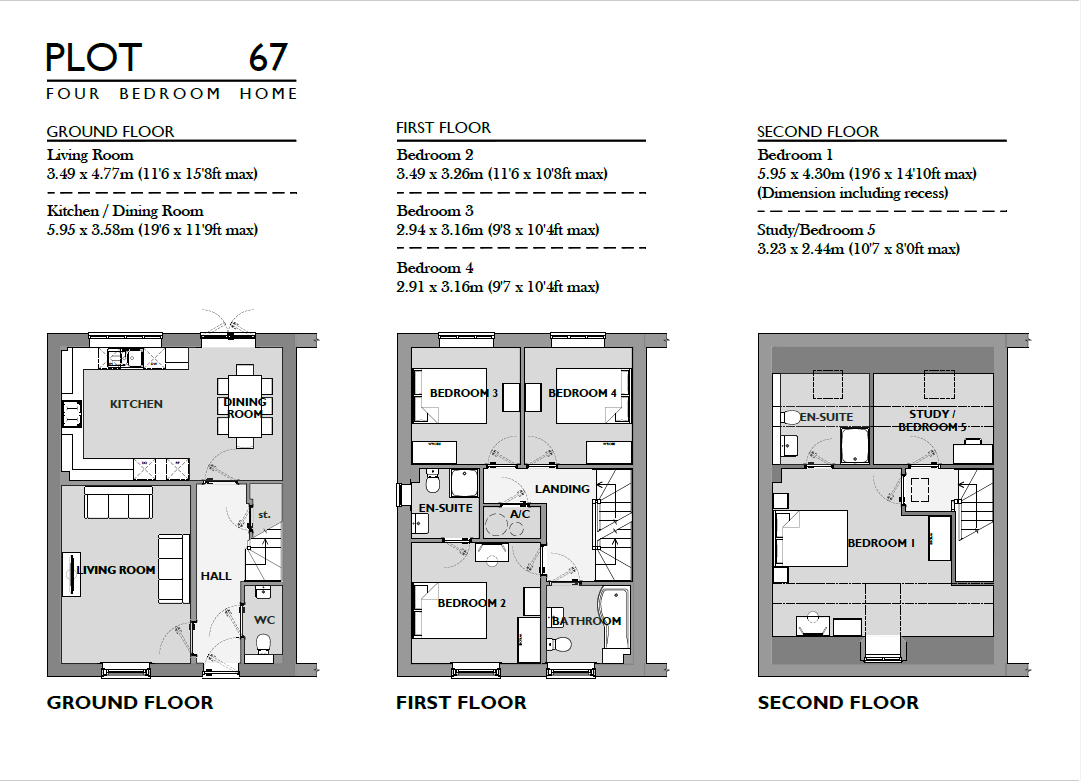Plot 67 Mountbatten Park,, Mountbatten Park, North Baddesley floorplan