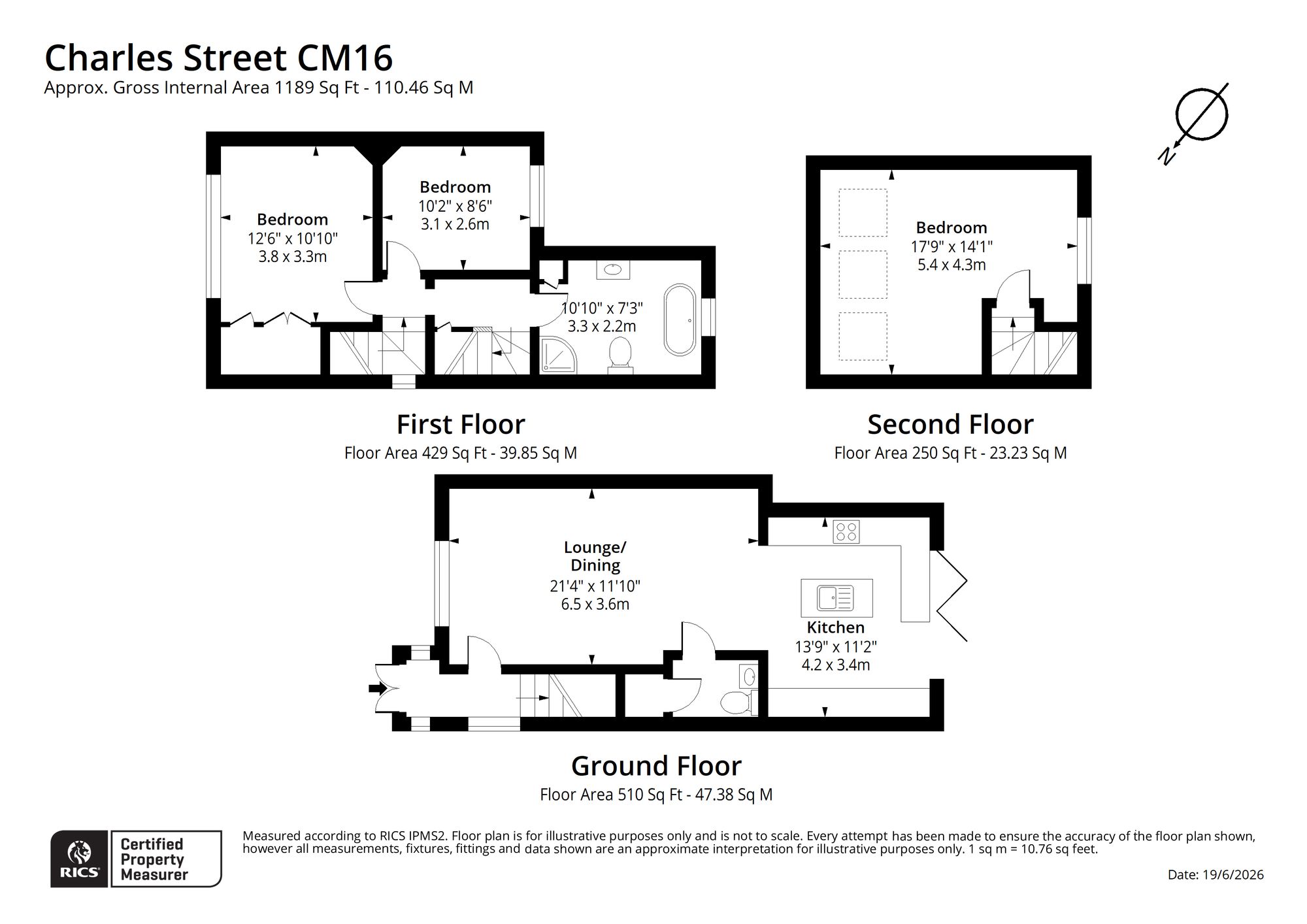 77 Charles Street, Epping floorplan