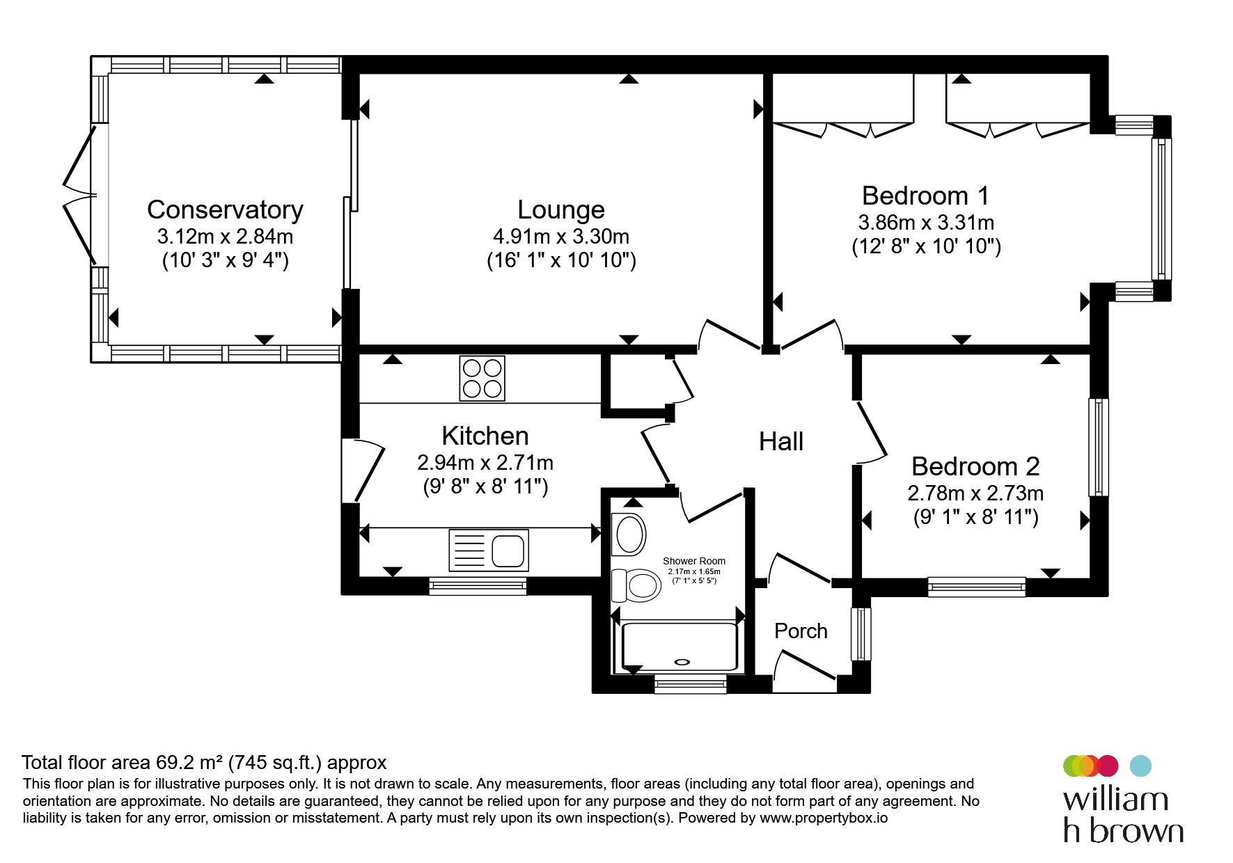 20, Windmill Gardens, Wisbech floorplan