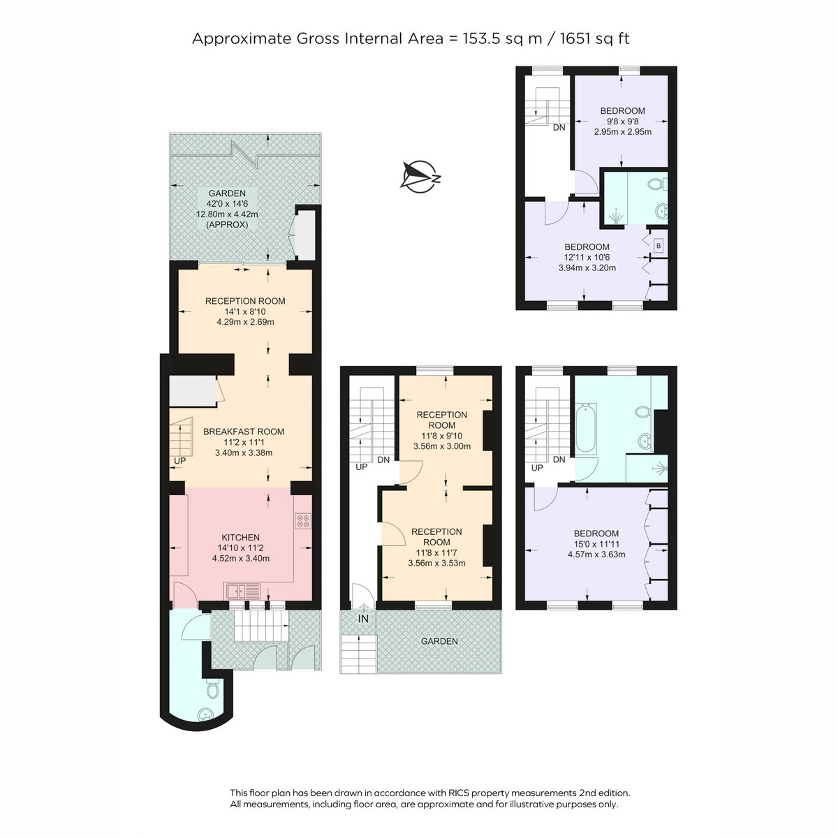 14, Rees Street, London floorplan