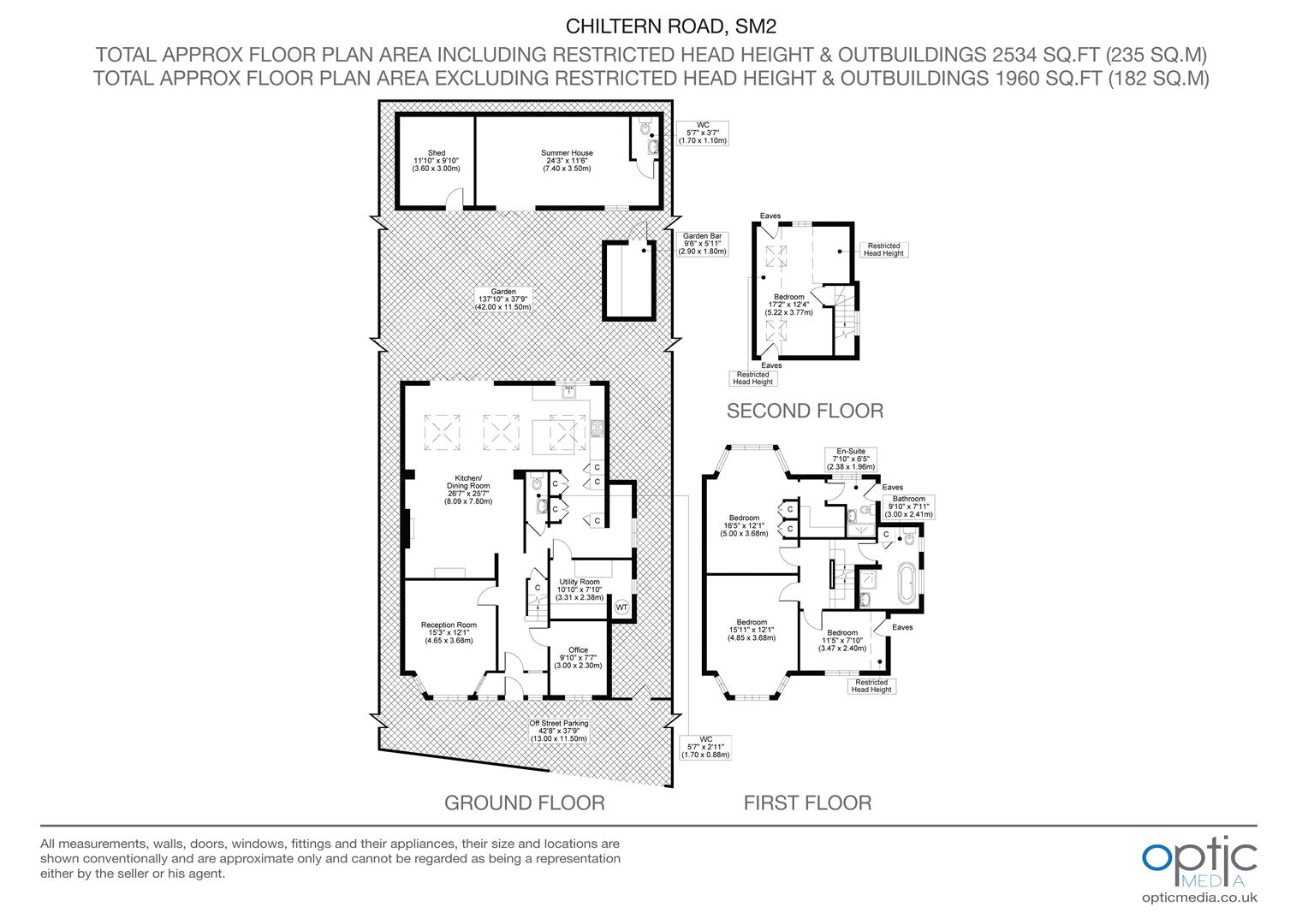 26, Chiltern Road, Sutton floorplan