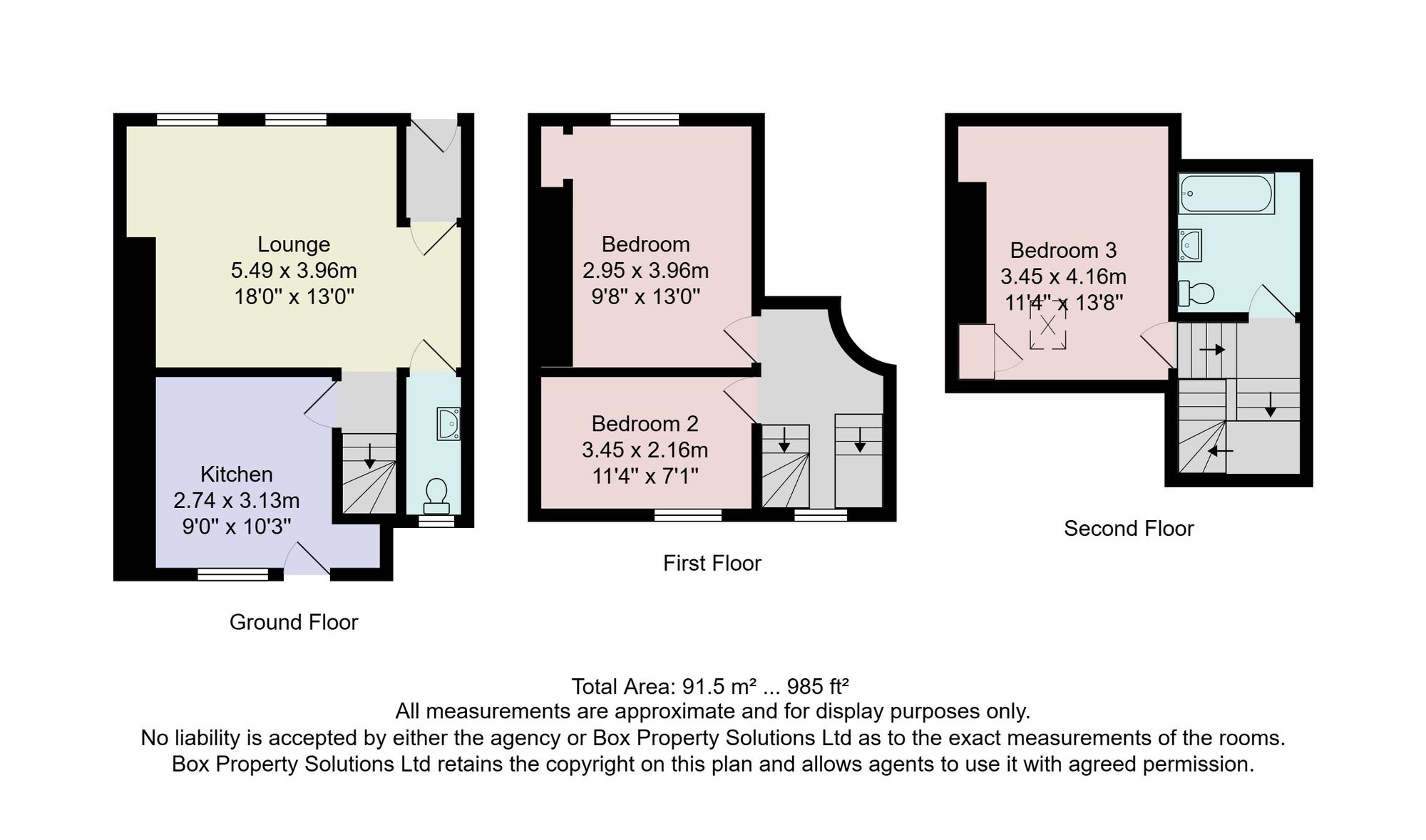 121 High Street, Knaresborough floorplan