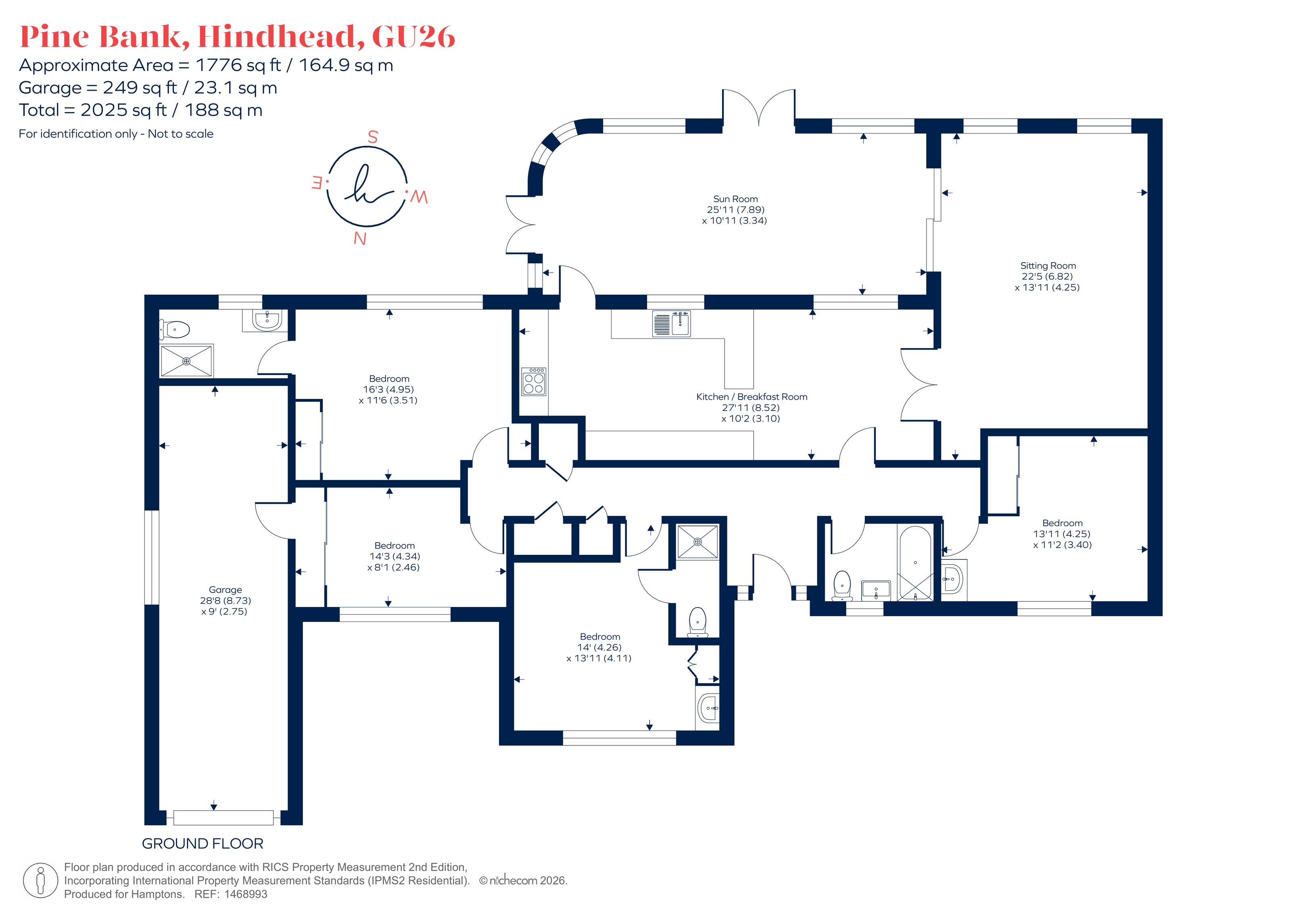 29, Pine Bank, Hindhead floorplan