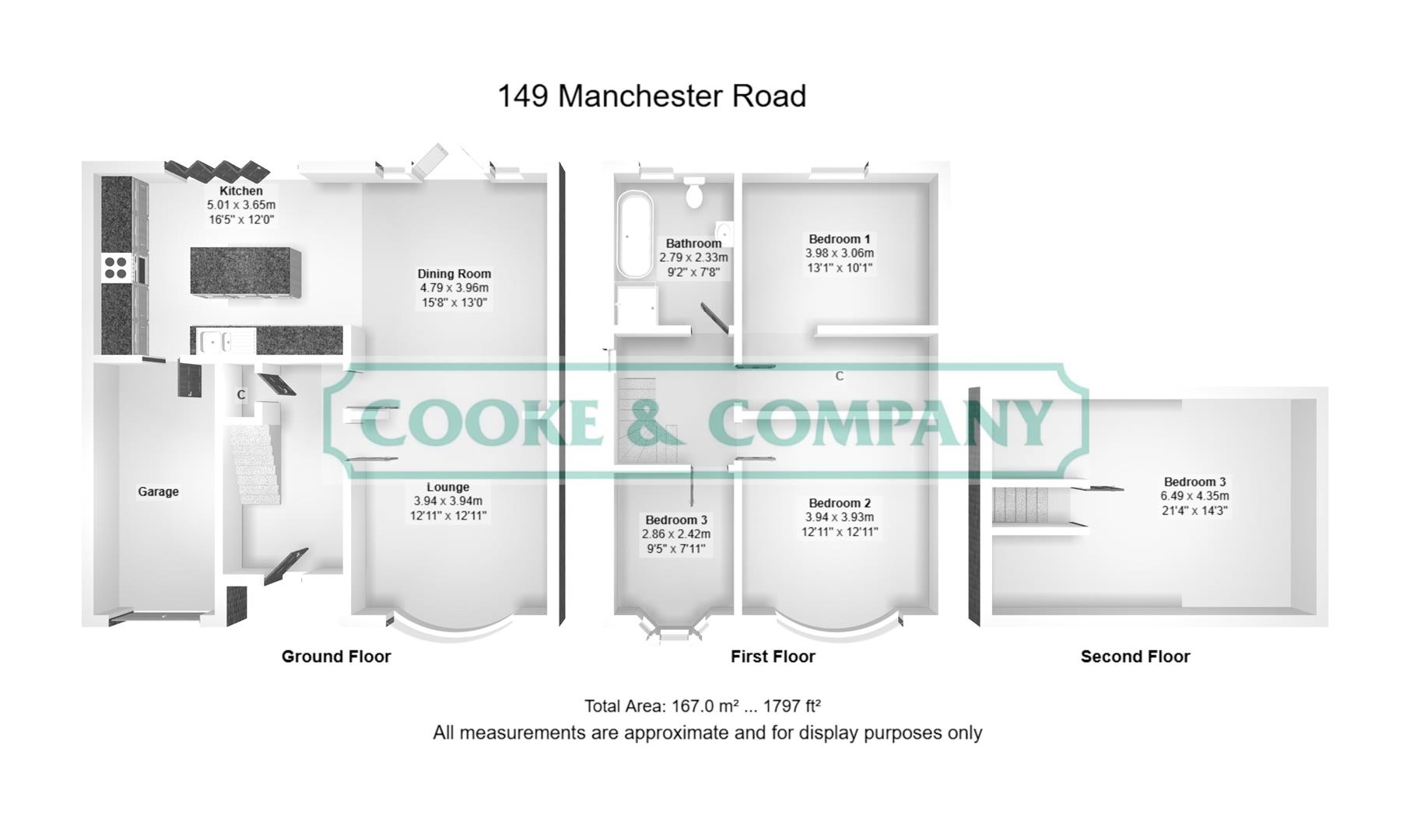 149, Manchester Road, Leigh floorplan