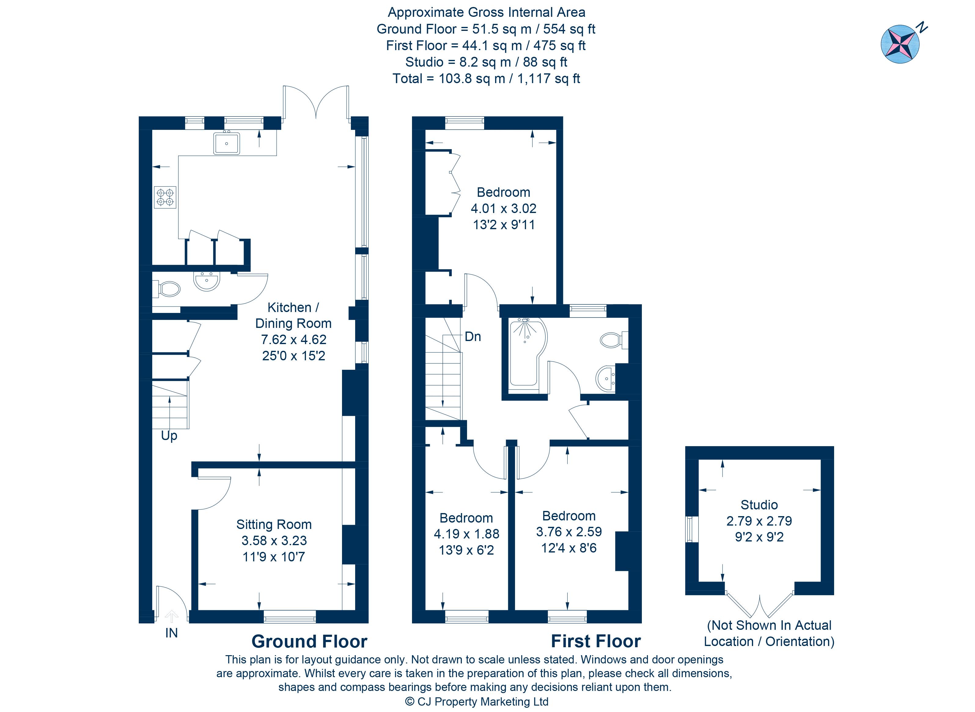 Field Street, Bicester OX26, 3 bedroom end terrace house for sale