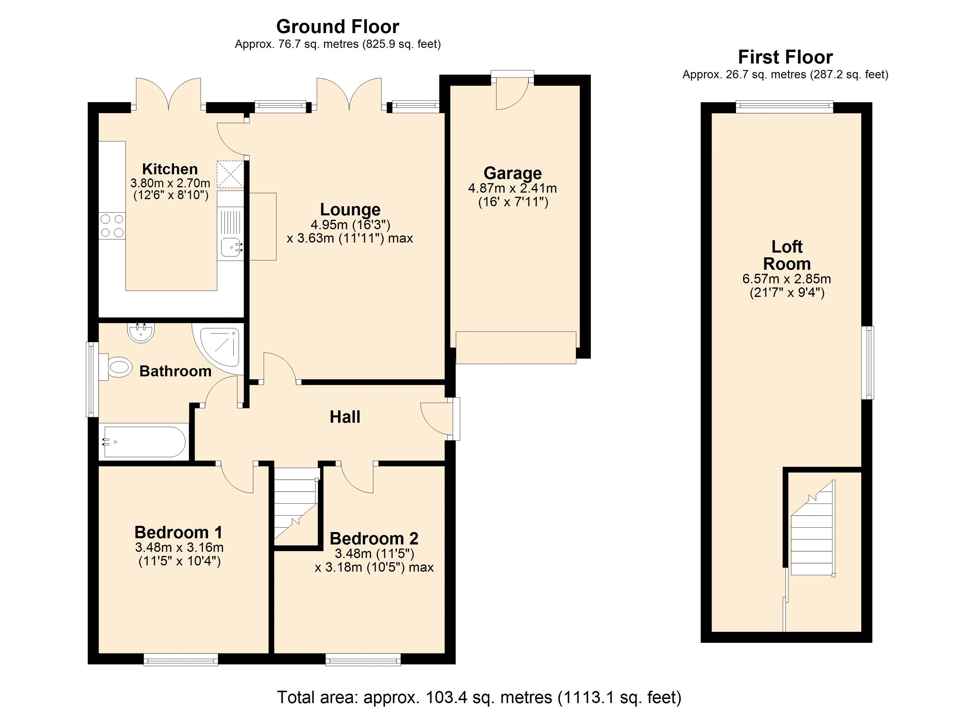 Brandon Close, BlaydonOnTyne NE21, 2 bedroom detached bungalow for