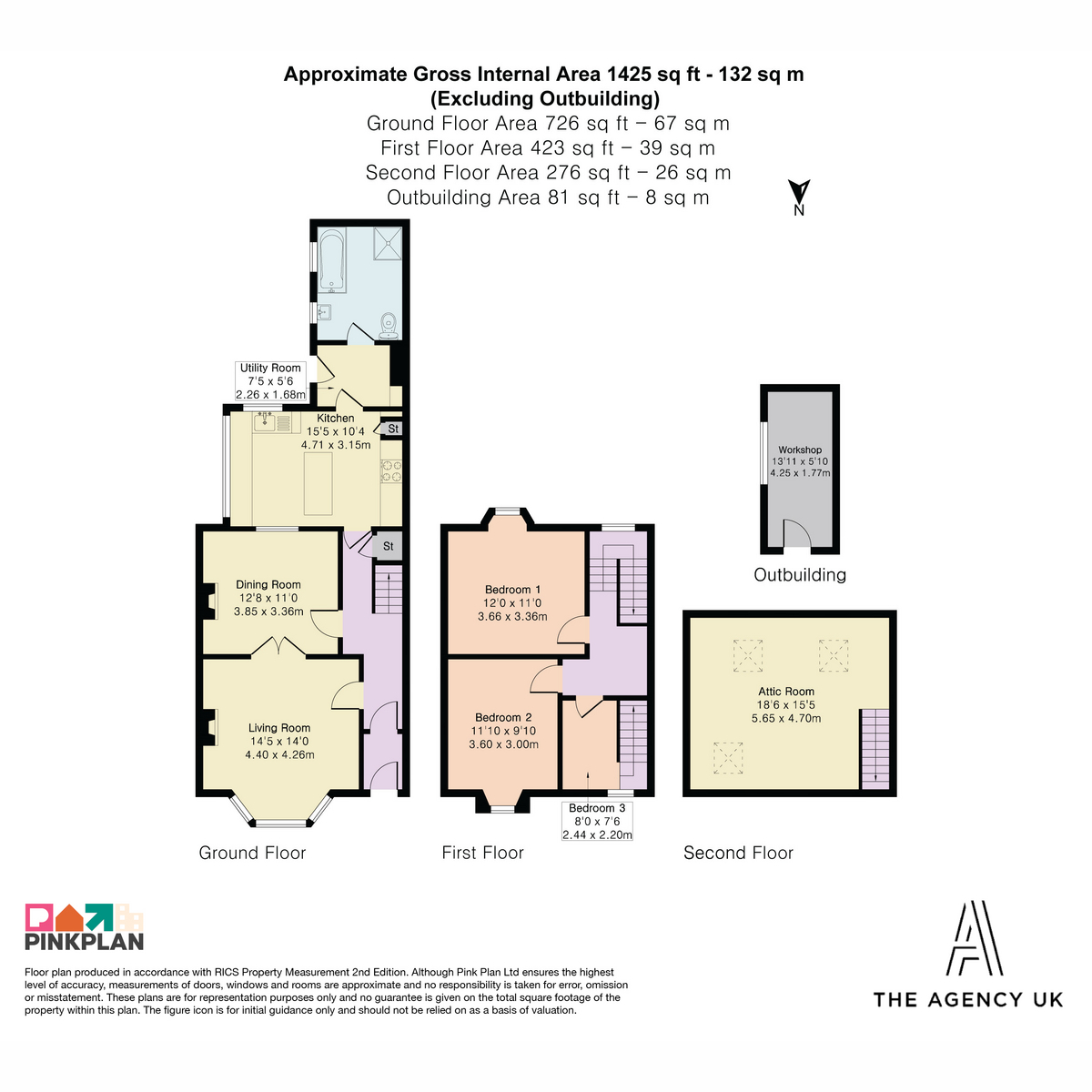 71, Agar Road, Redruth floorplan
