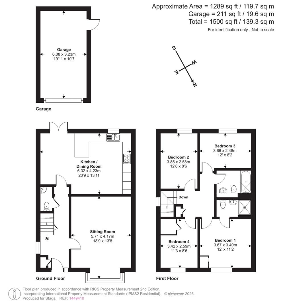 5, Higher Ash Close, Honiton floorplan