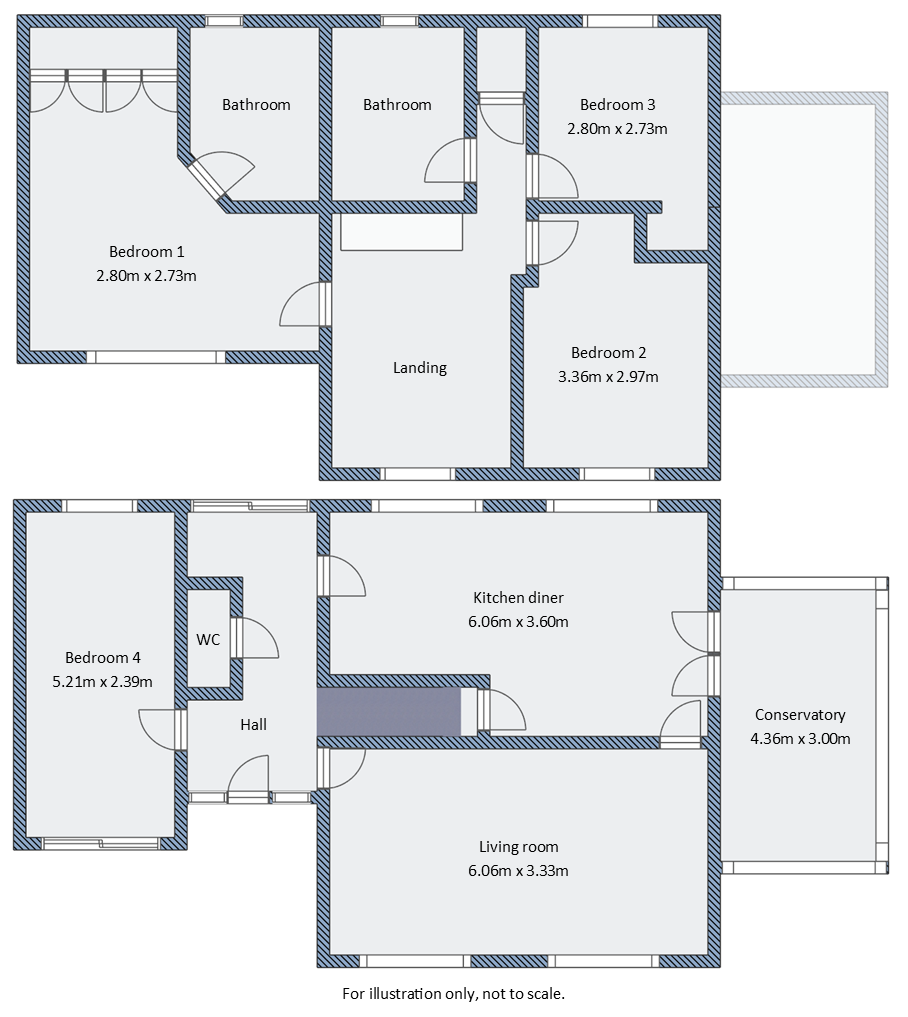 88 Gover Road, St. Austell floorplan