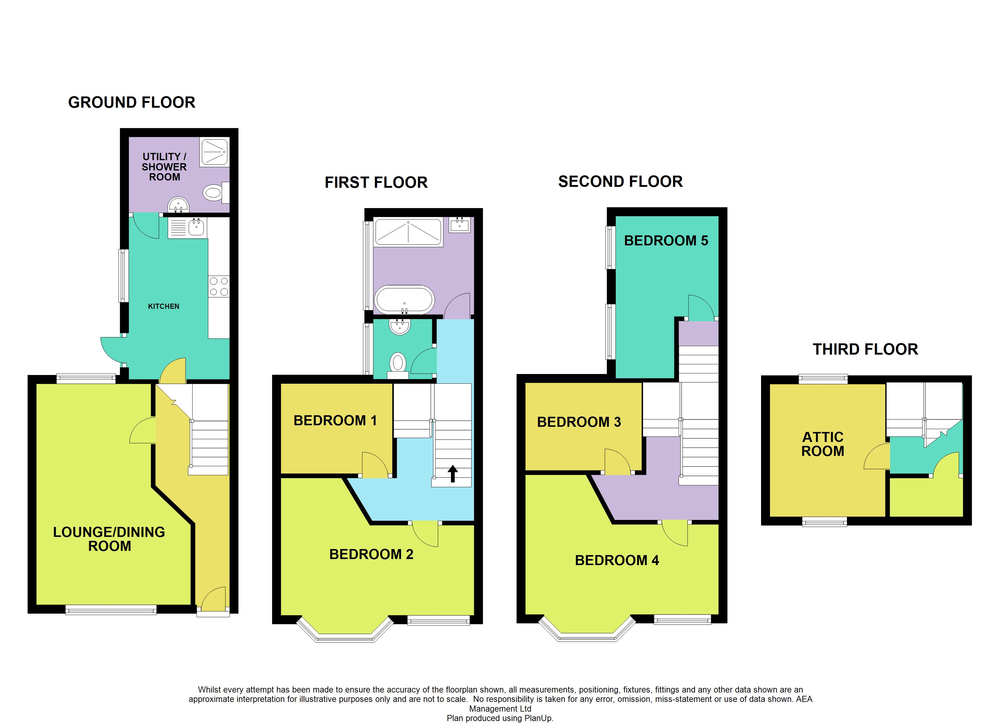 Portland Road, Aberystwyth SY23, 6 bedroom terraced house for sale