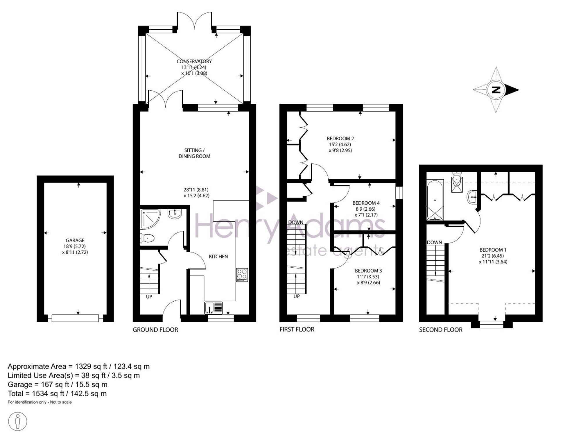 53 Caspian Close, Chichester floorplan