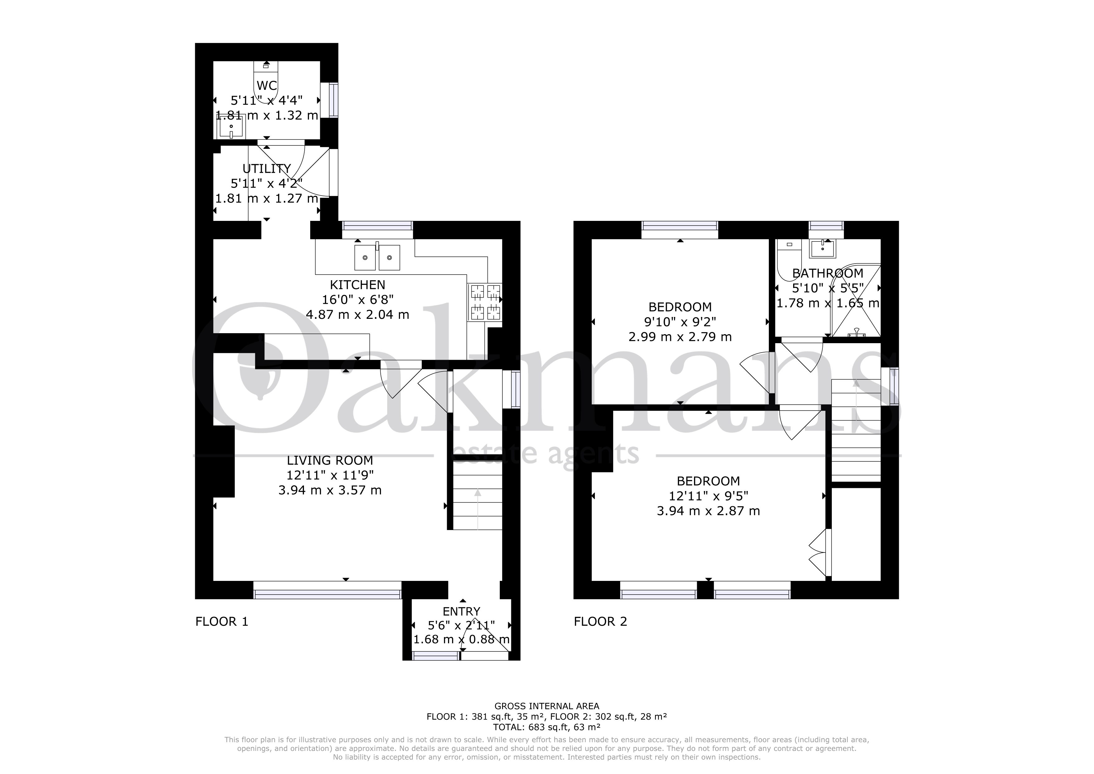 6, Pinner Grove, Birmingham floorplan