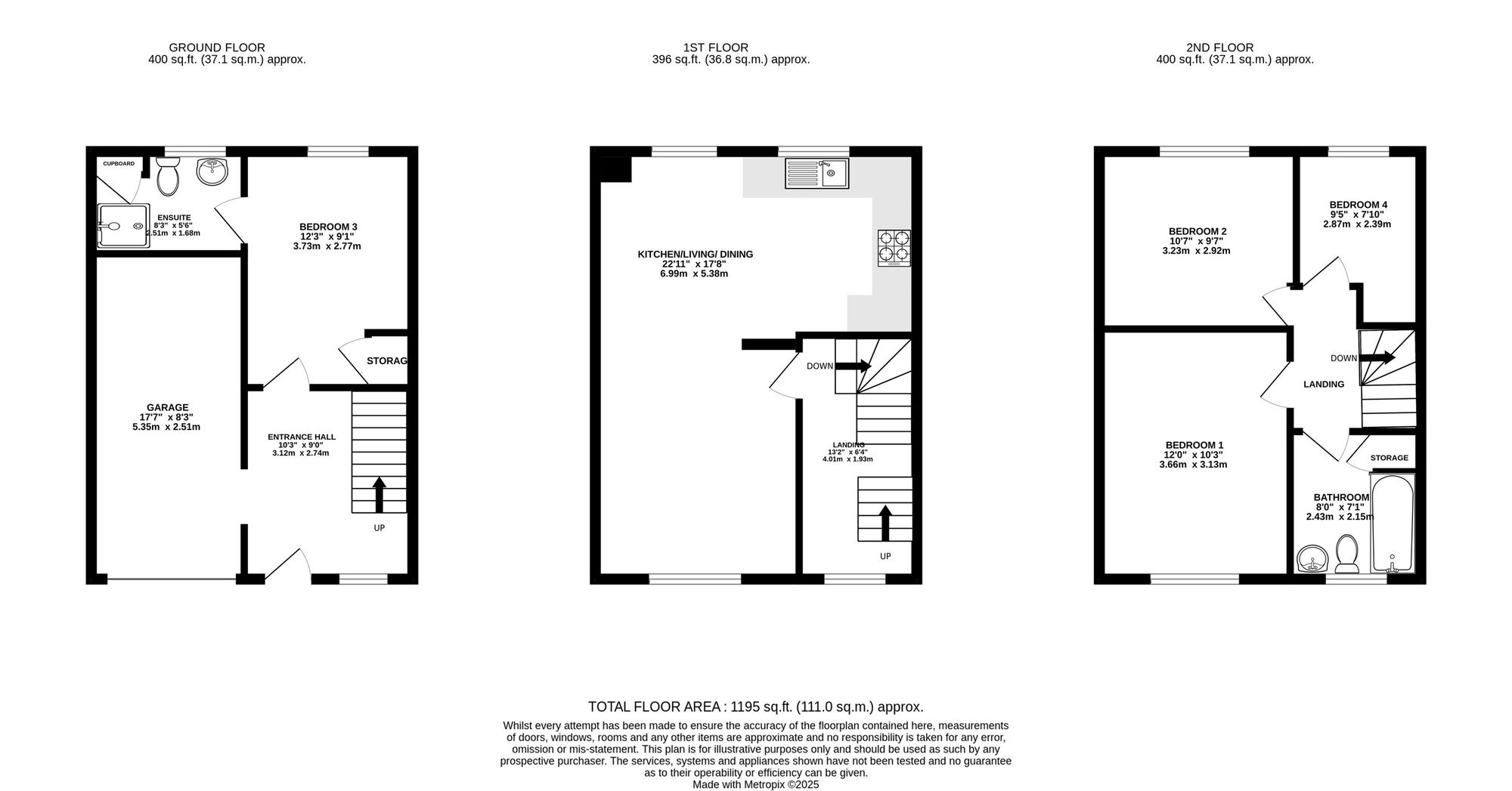 5 Rydal Mews, Wilmslow floorplan
