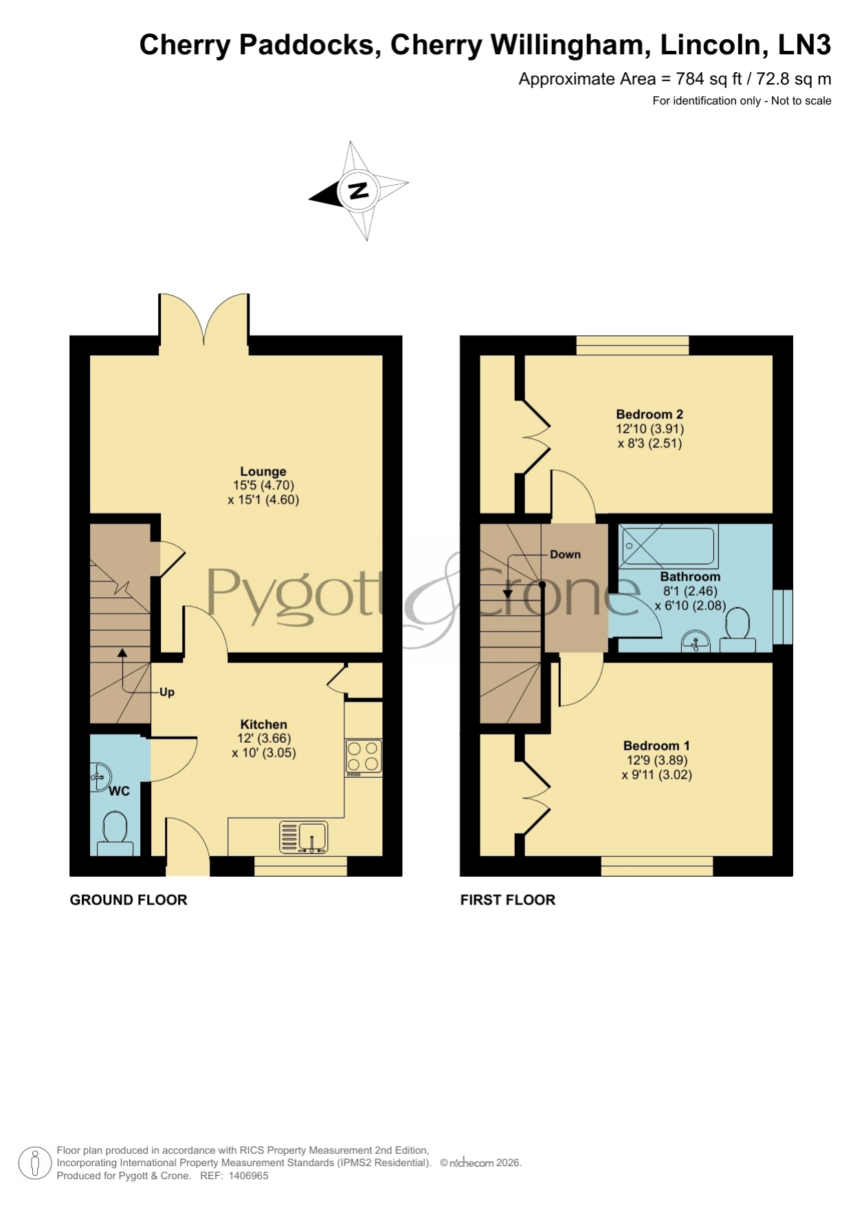63, Cherry Paddocks, Lincoln floorplan