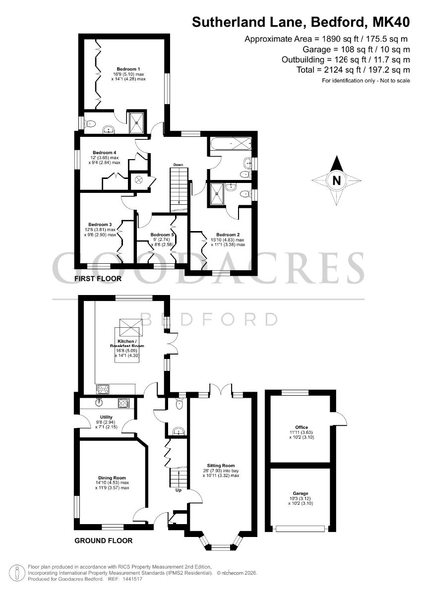49 Sutherland Lane, Bedford floorplan