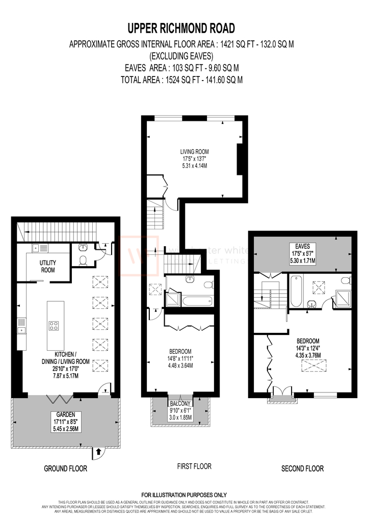 Upper Richmond Road, London floorplan
