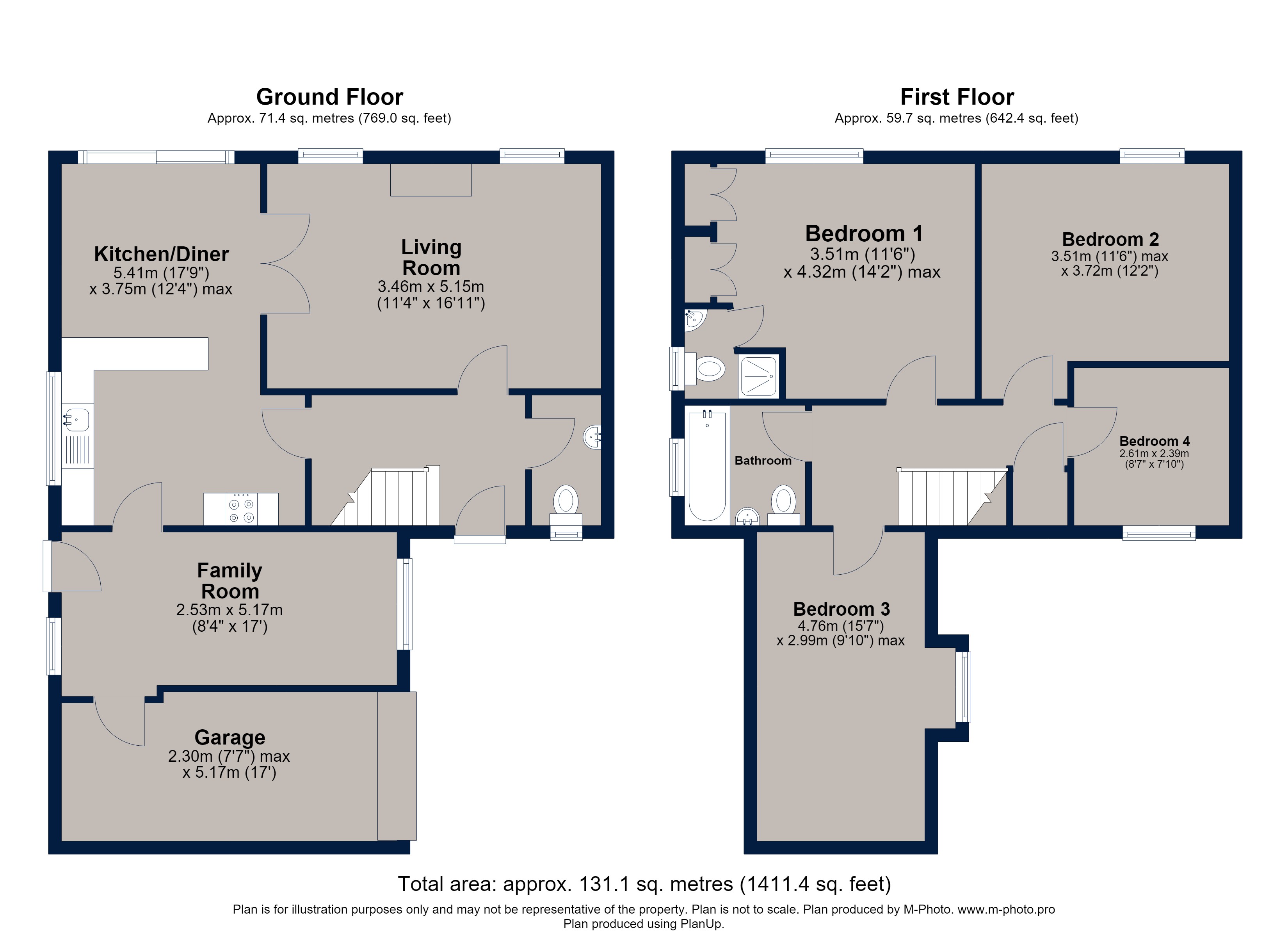 23, Wansford Road, Northamptonshire, PE8 floorplan