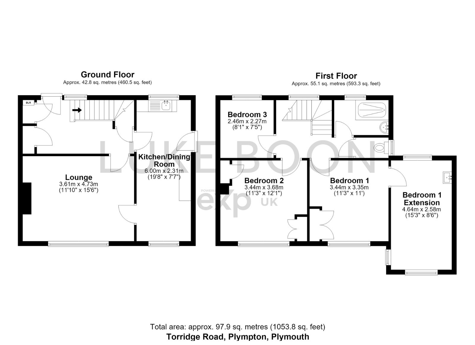 50, Torridge Road, Plymouth floorplan