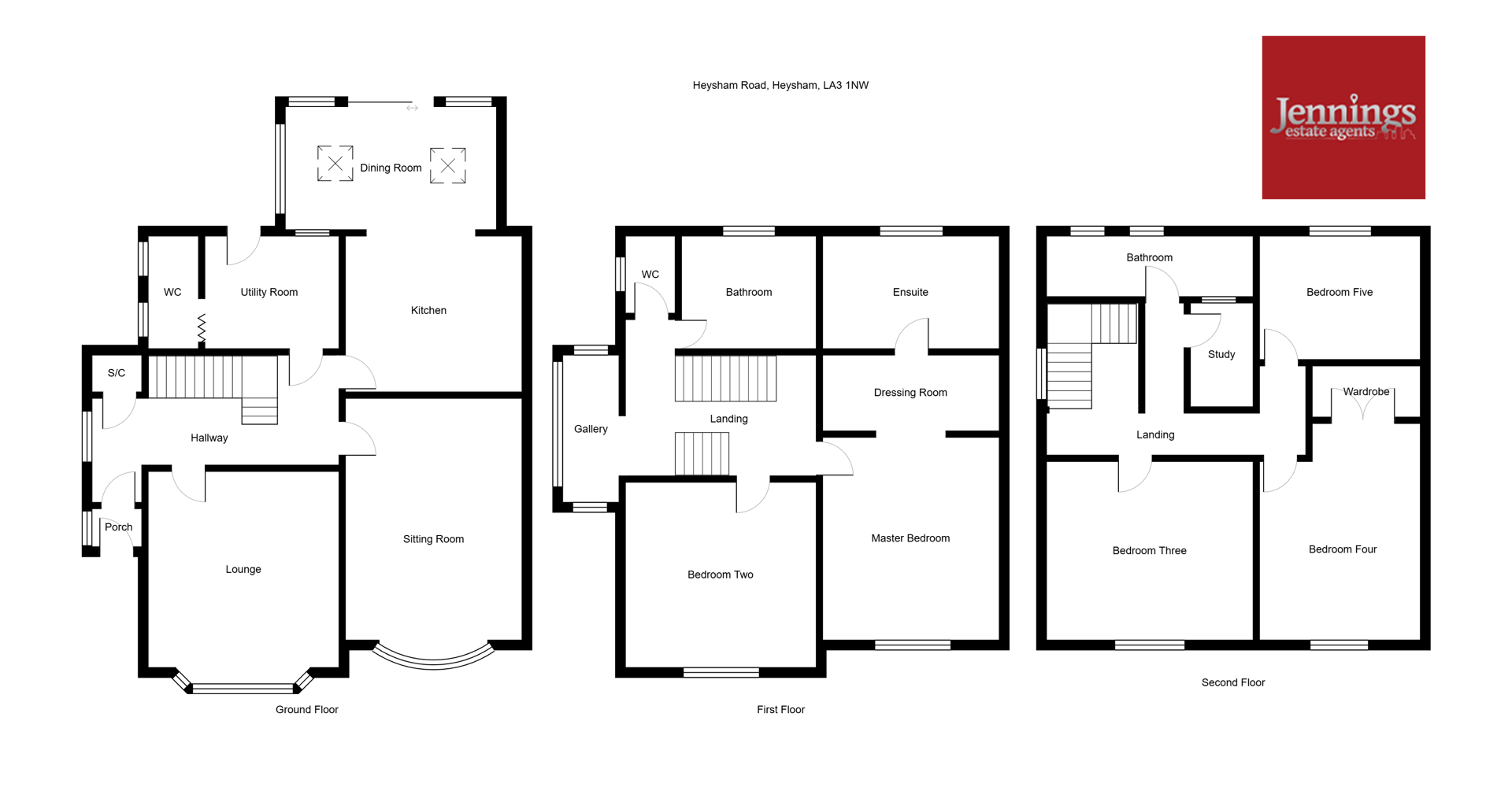240, Heysham Road, Morecambe floorplan