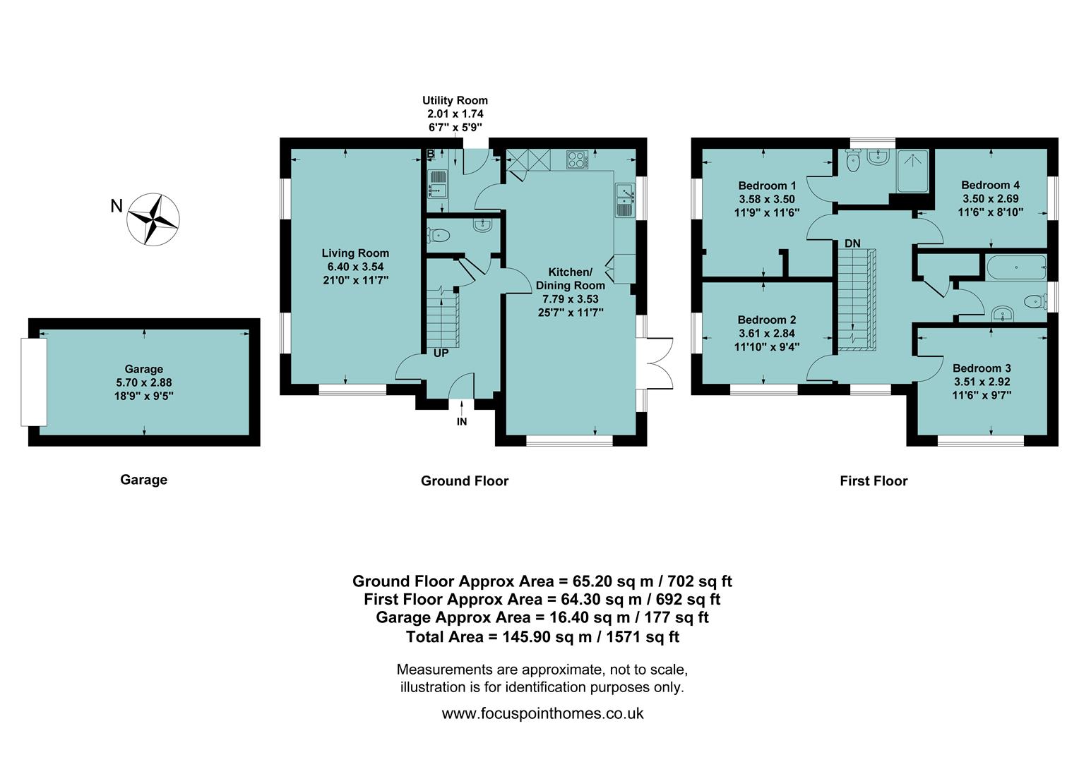 1, Anstee Close, Banbury floorplan