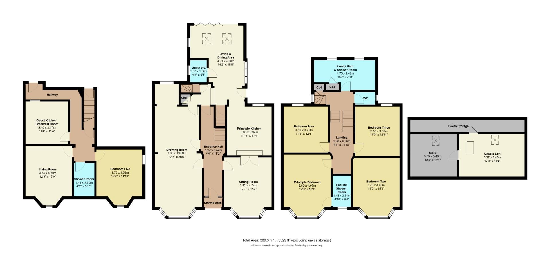 Chester House, 27, Leicester Street, Leamington Spa floorplan