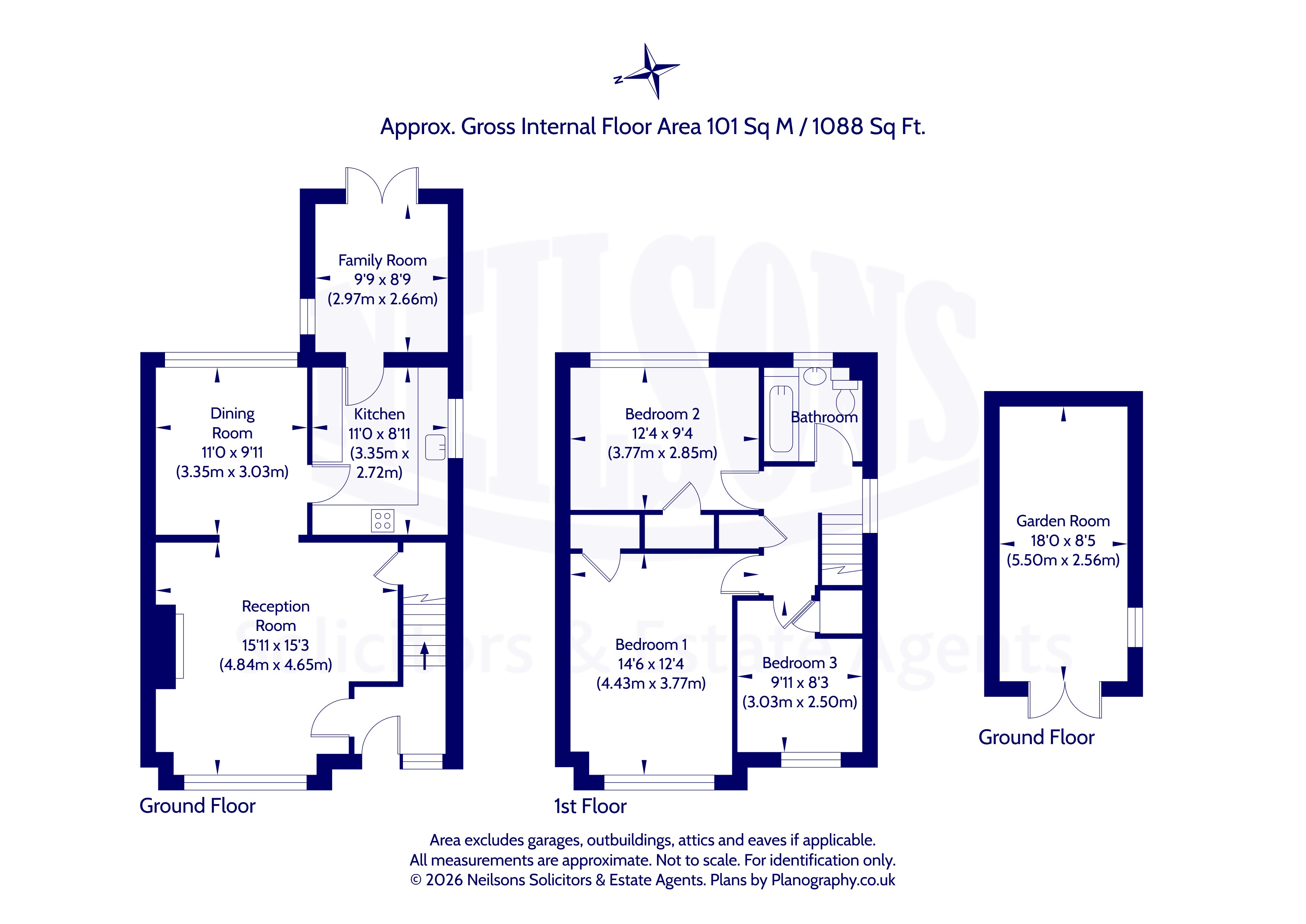 3, De Quincey Road, Lasswade floorplan