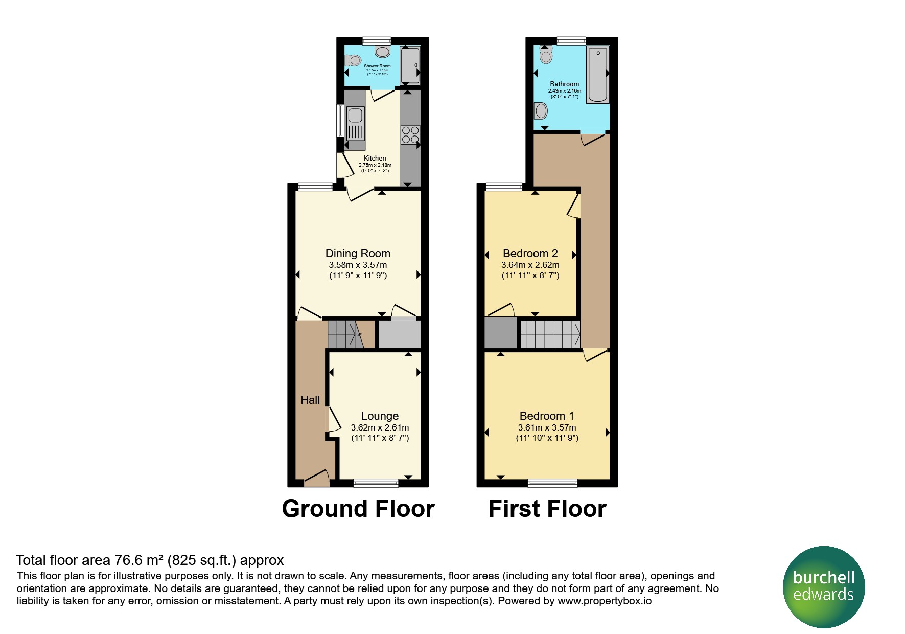 283, Wetmore Road, Burton-On-Trent floorplan
