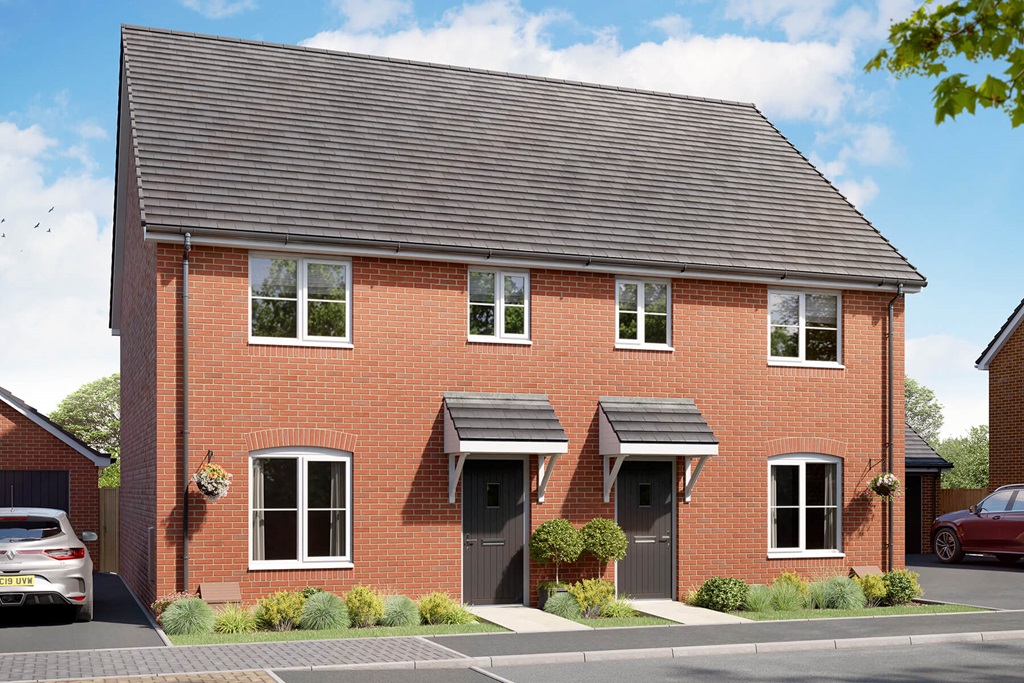 Property 1 of 11. The 3 Bed Byford Features A Spacious Open-Plan Kitchen &amp; Double Doors To The Garden