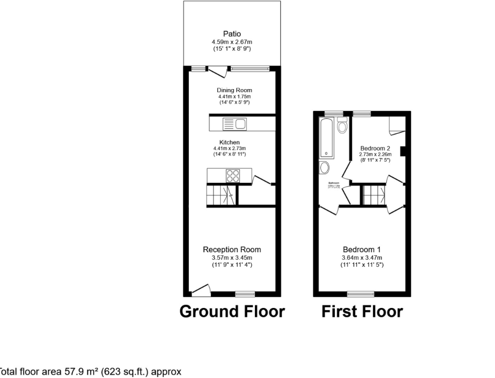 122, Waterside, Buckinghamshire floorplan
