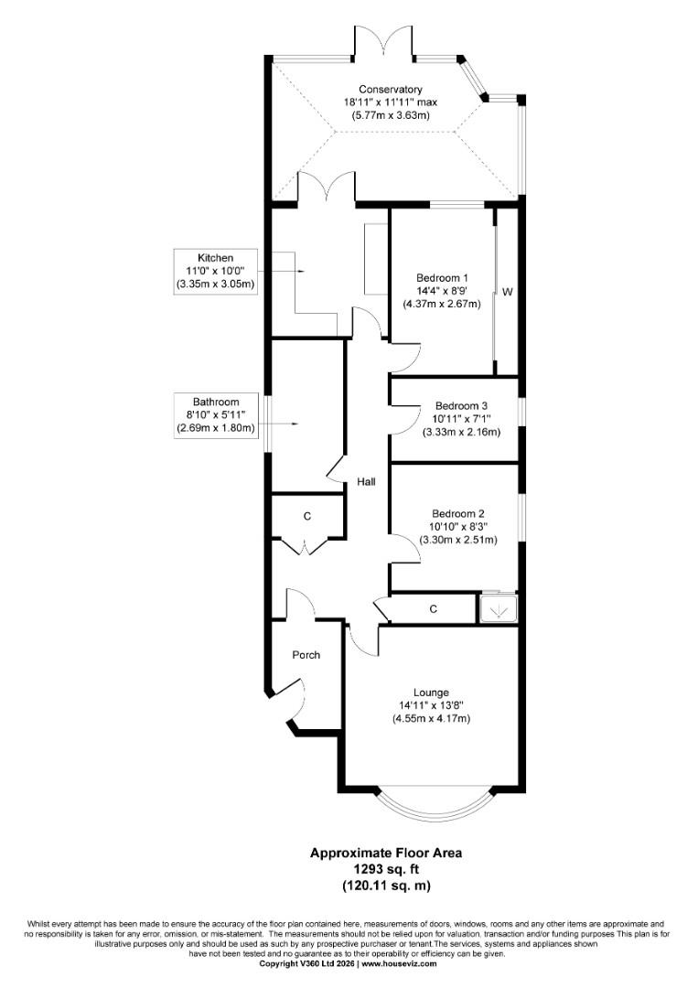 3, Glenesk Road, Great Sutton floorplan