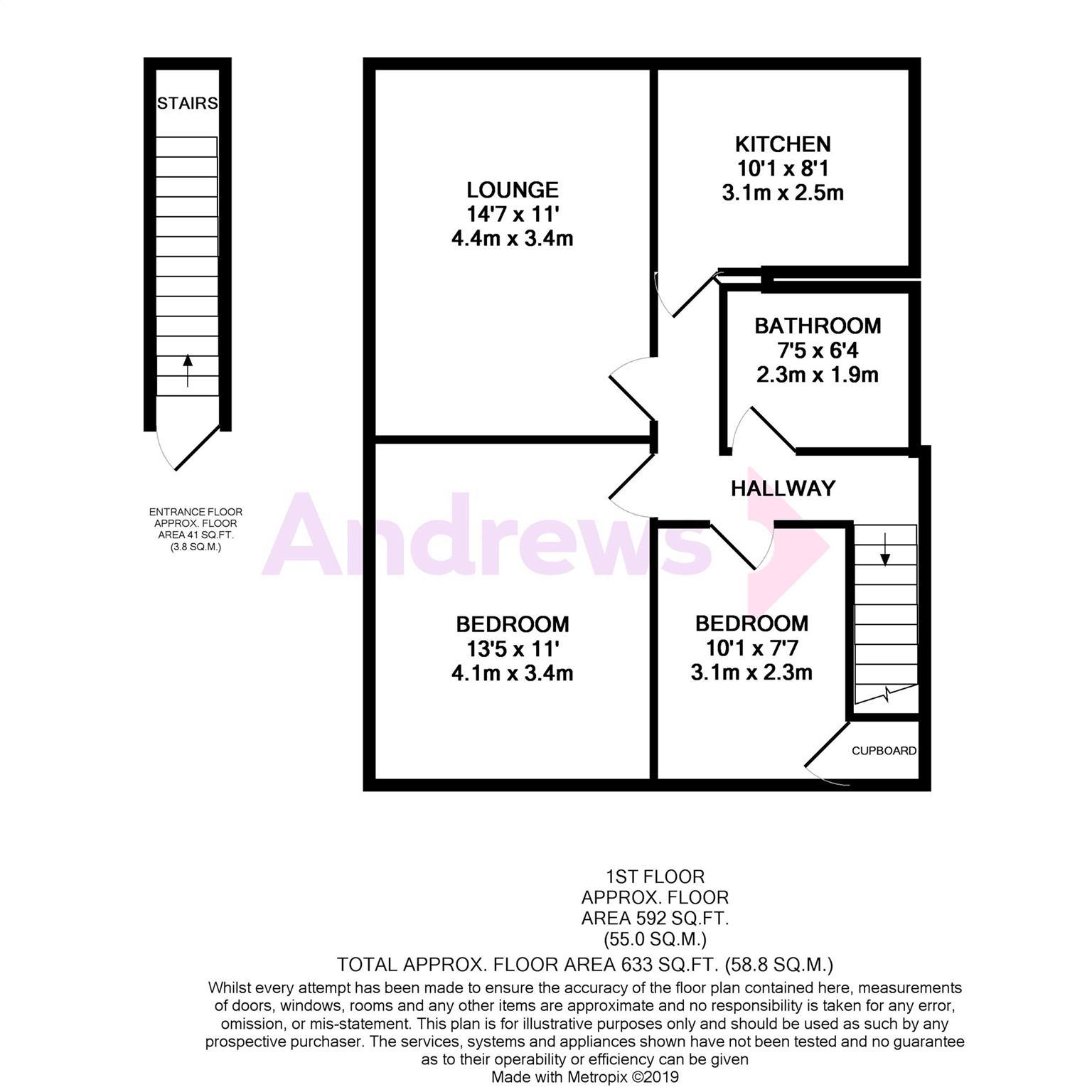 2 Bedrooms Maisonette to rent in Norwich Road, Thornton Heath CR7