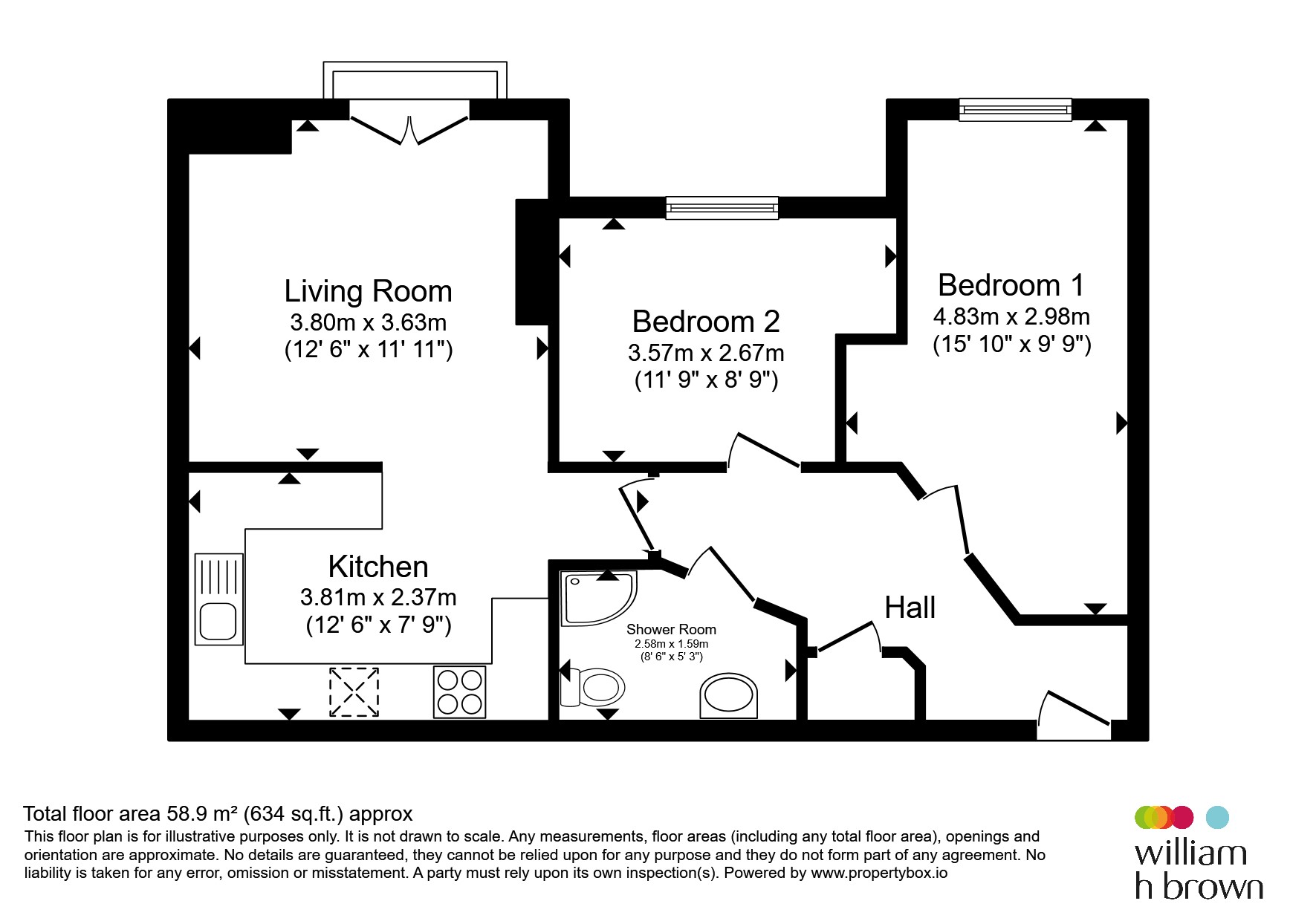 15, Horton House, Chapman Road, BRADFORD floorplan
