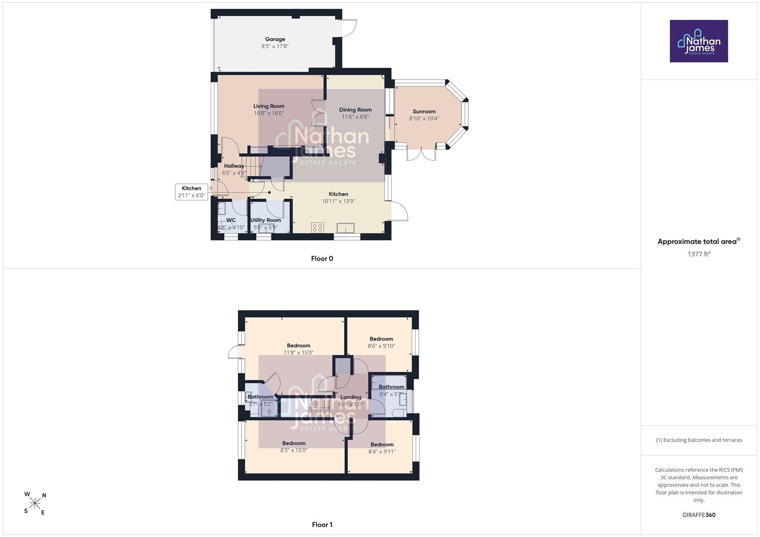 11, Heol Towy, Caldicot floorplan
