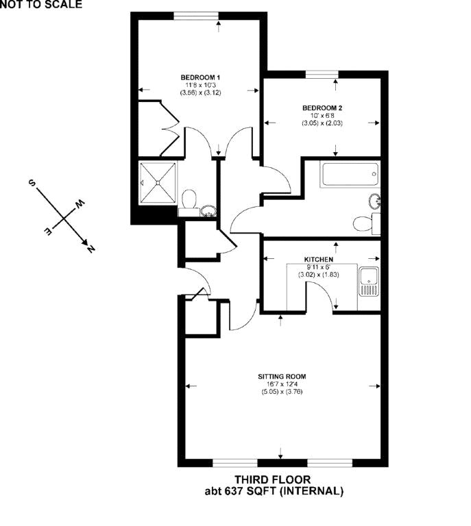 2 Bedrooms Flat for sale in Hipley Street, Woking, Surrey GU22