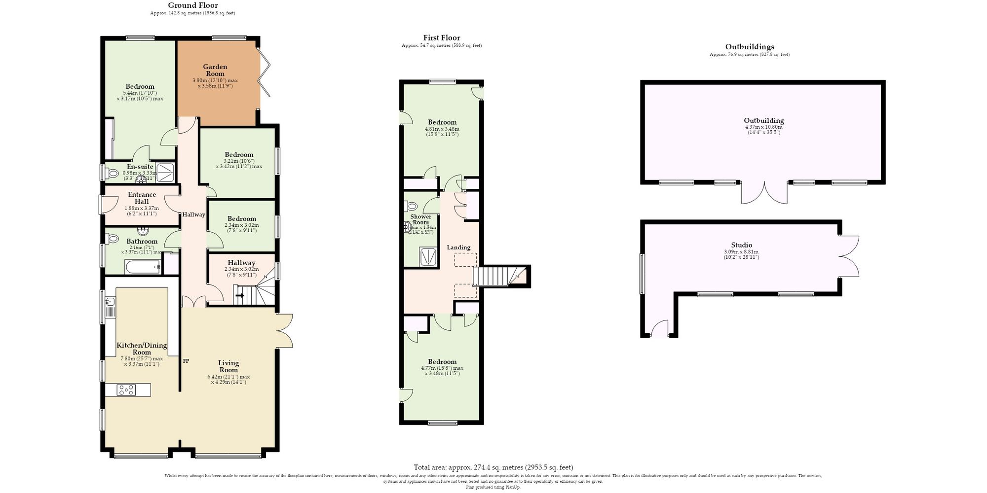 21a High Green, Norwich floorplan