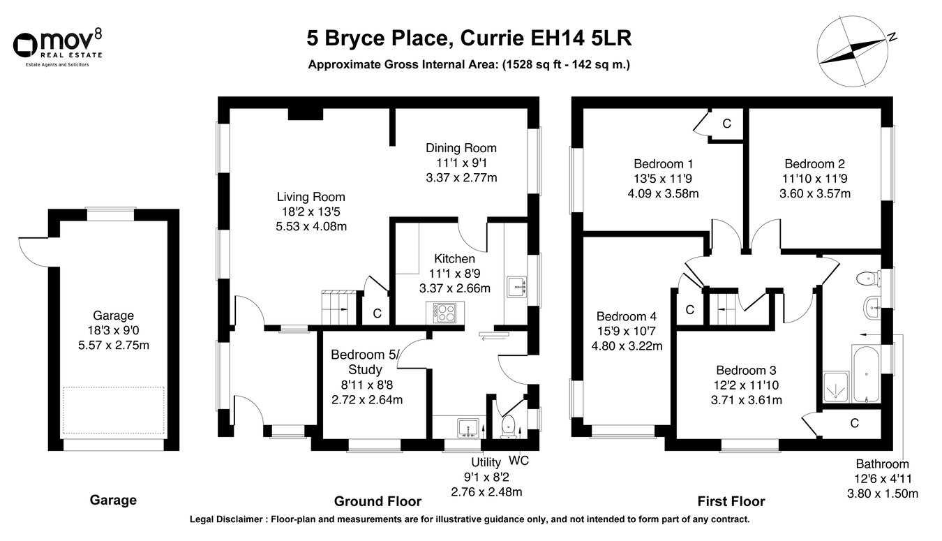 5, Bryce Place, Currie floorplan