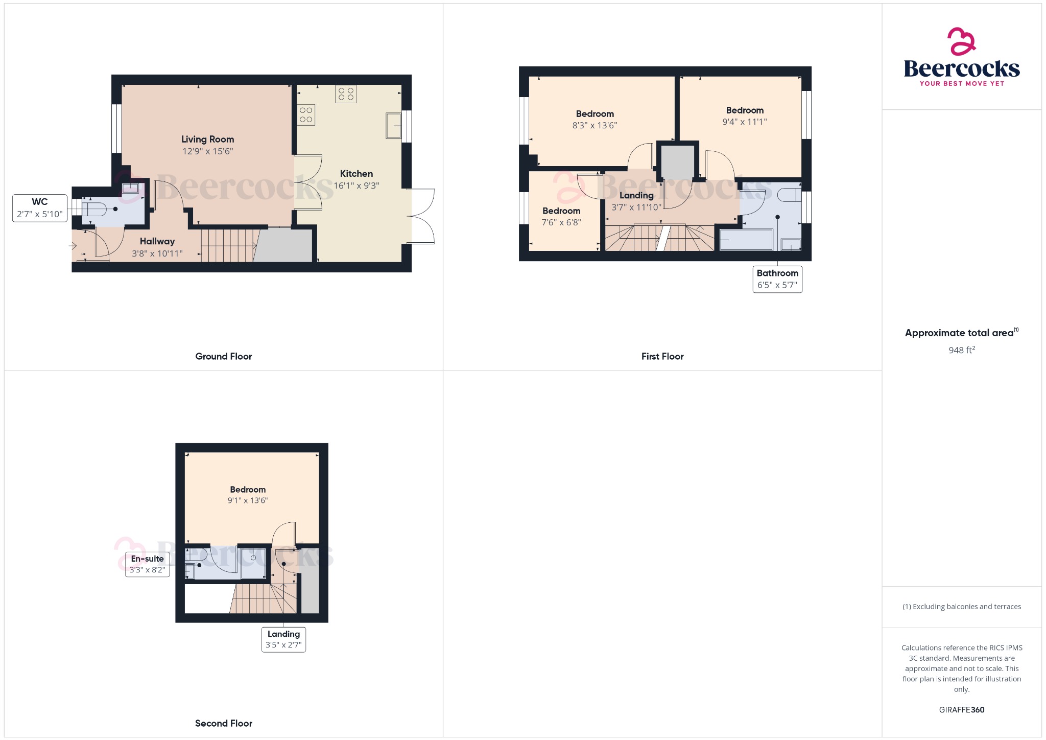6 Snowden Close, Beverley, East Riding Of Yorkshire floorplan